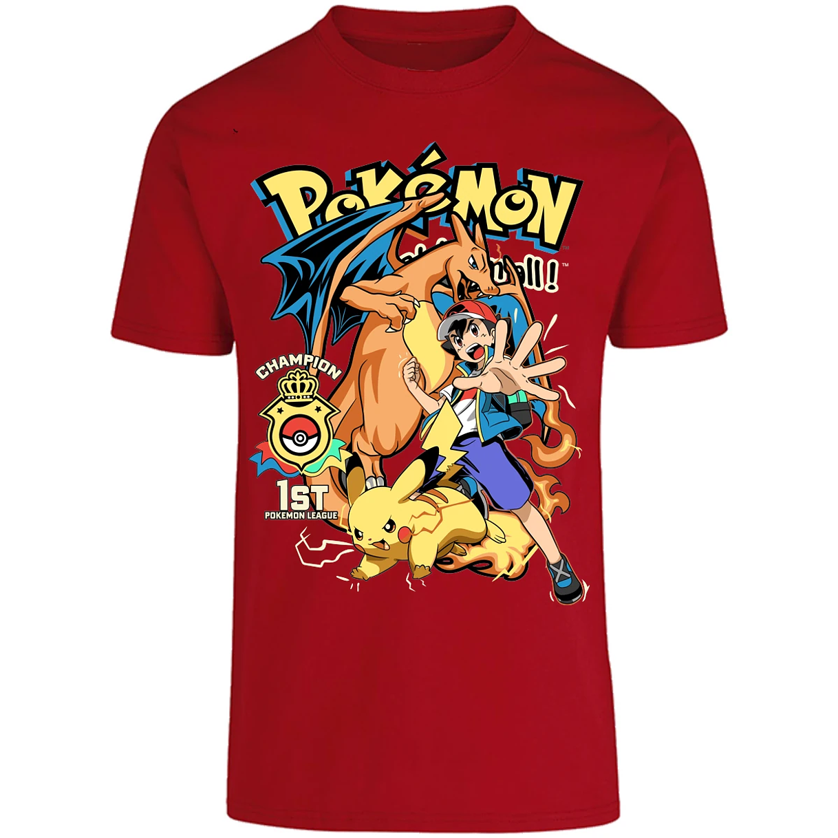 Playera Pokemon Pokemon para Adulto 26