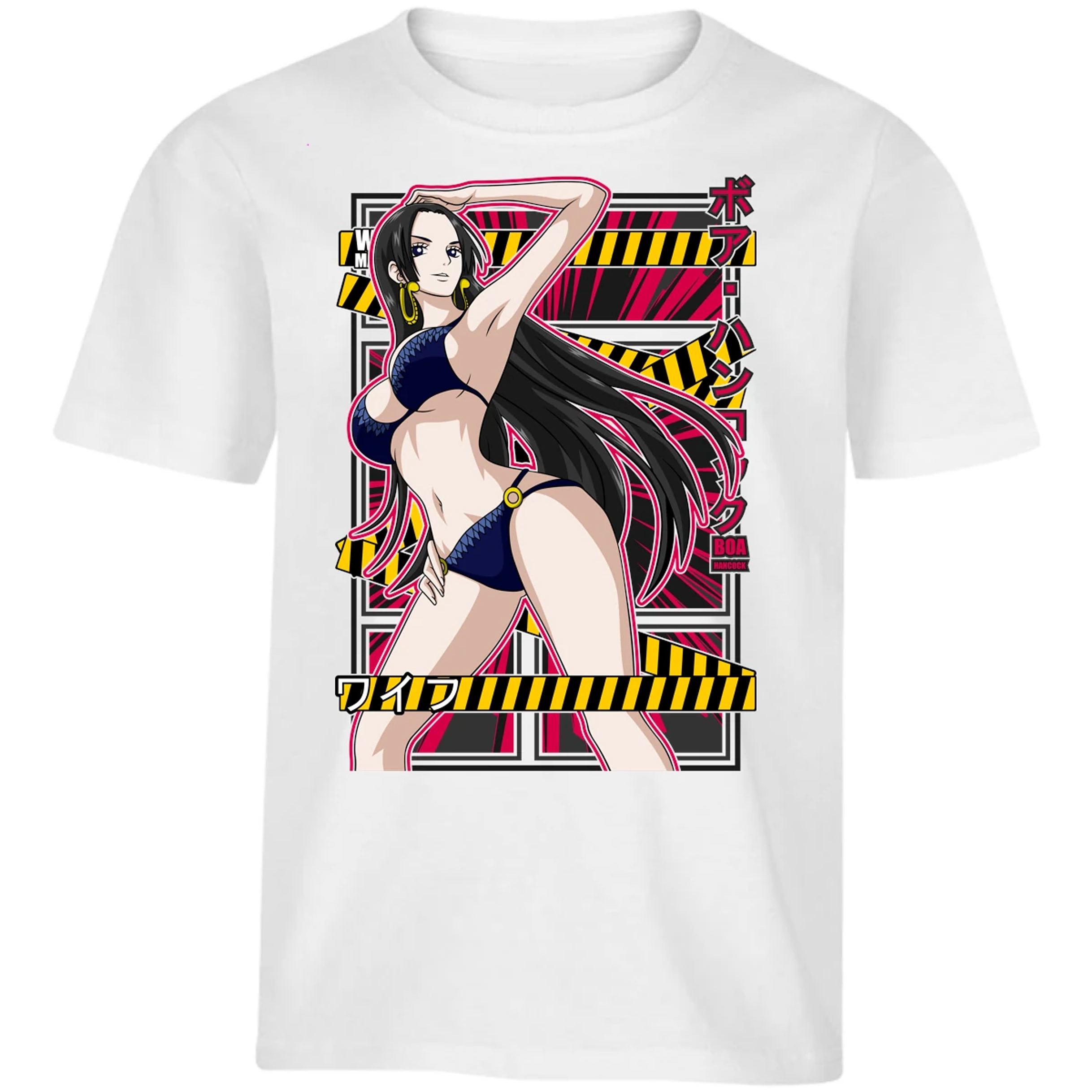 Playera One Piece Boa Hancock Waifu para Niño 19