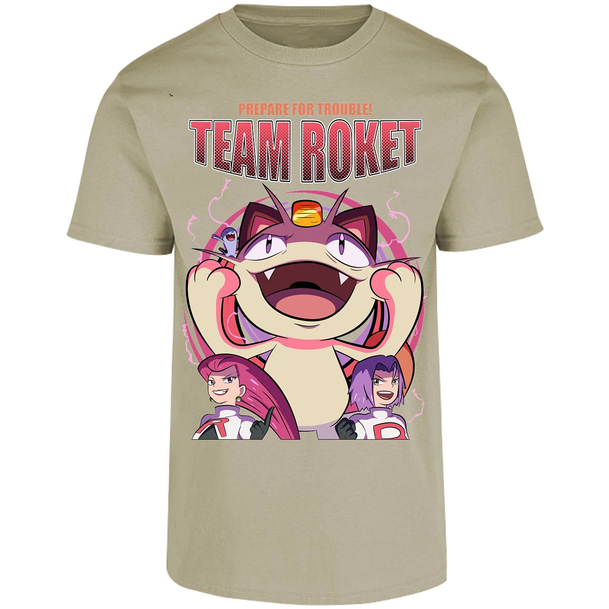 Playera Pokemon Team Rocket para Adulto 6