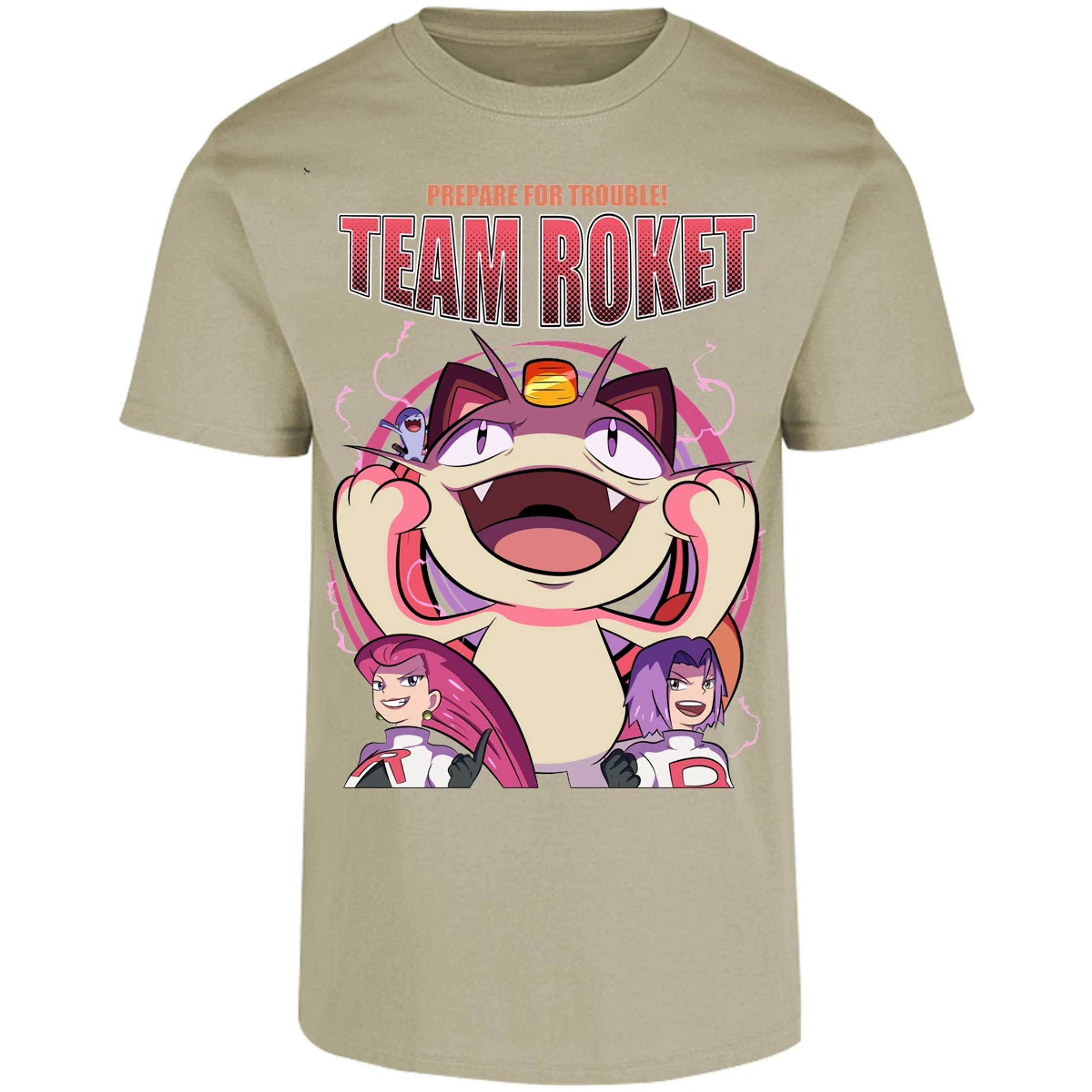 Playera Pokemon Team Rocket para Adulto 6