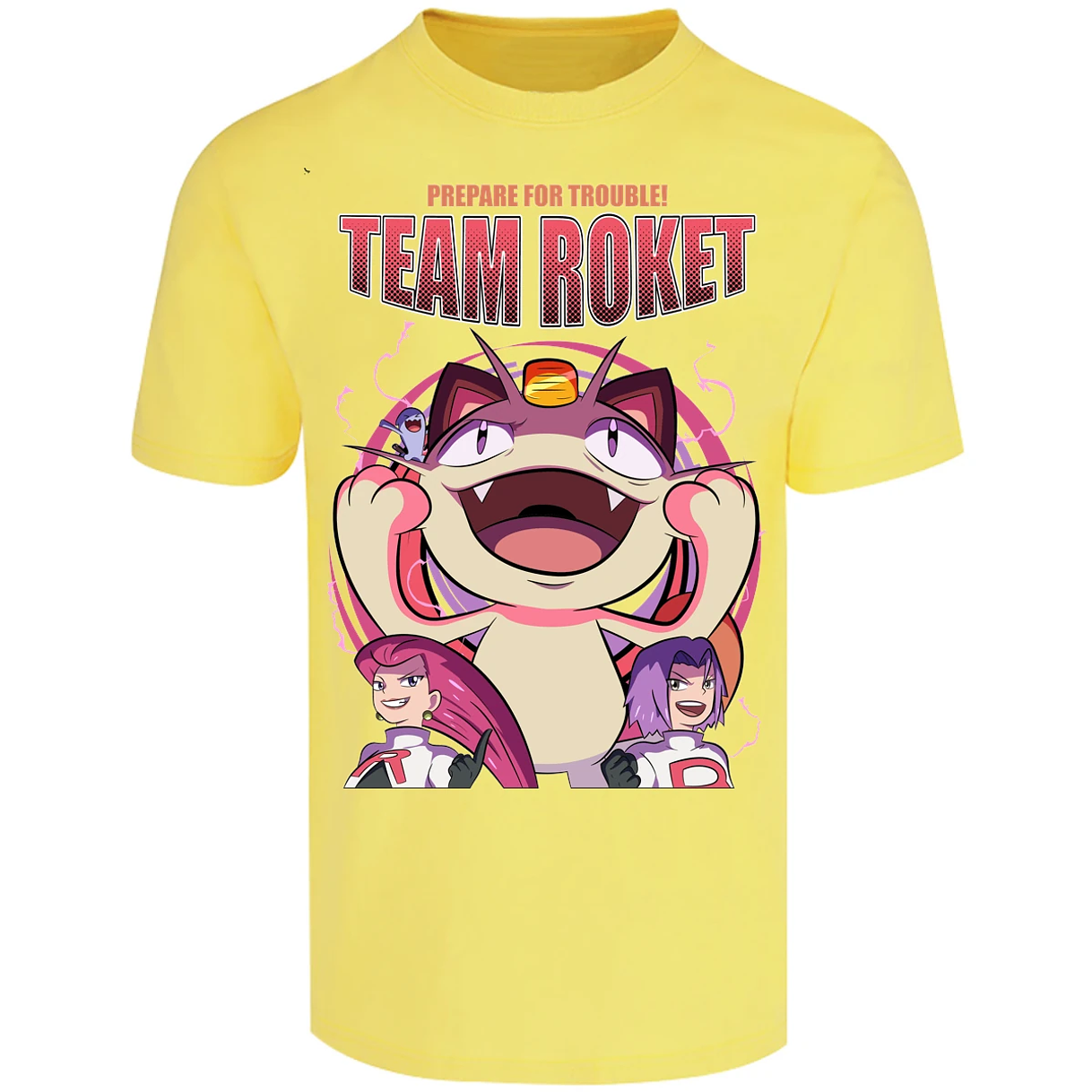 Playera Pokemon Team Rocket para Adulto 5