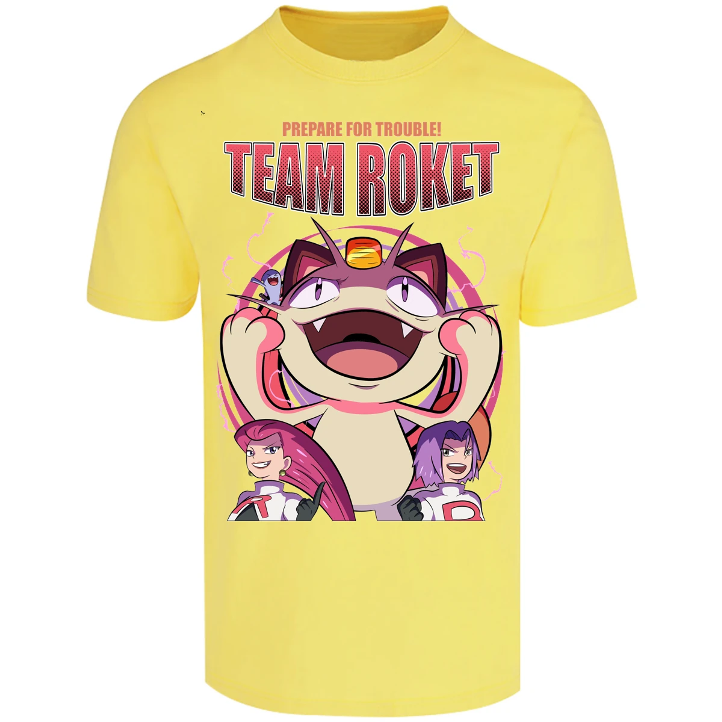 Playera Pokemon Team Rocket para Adulto 5