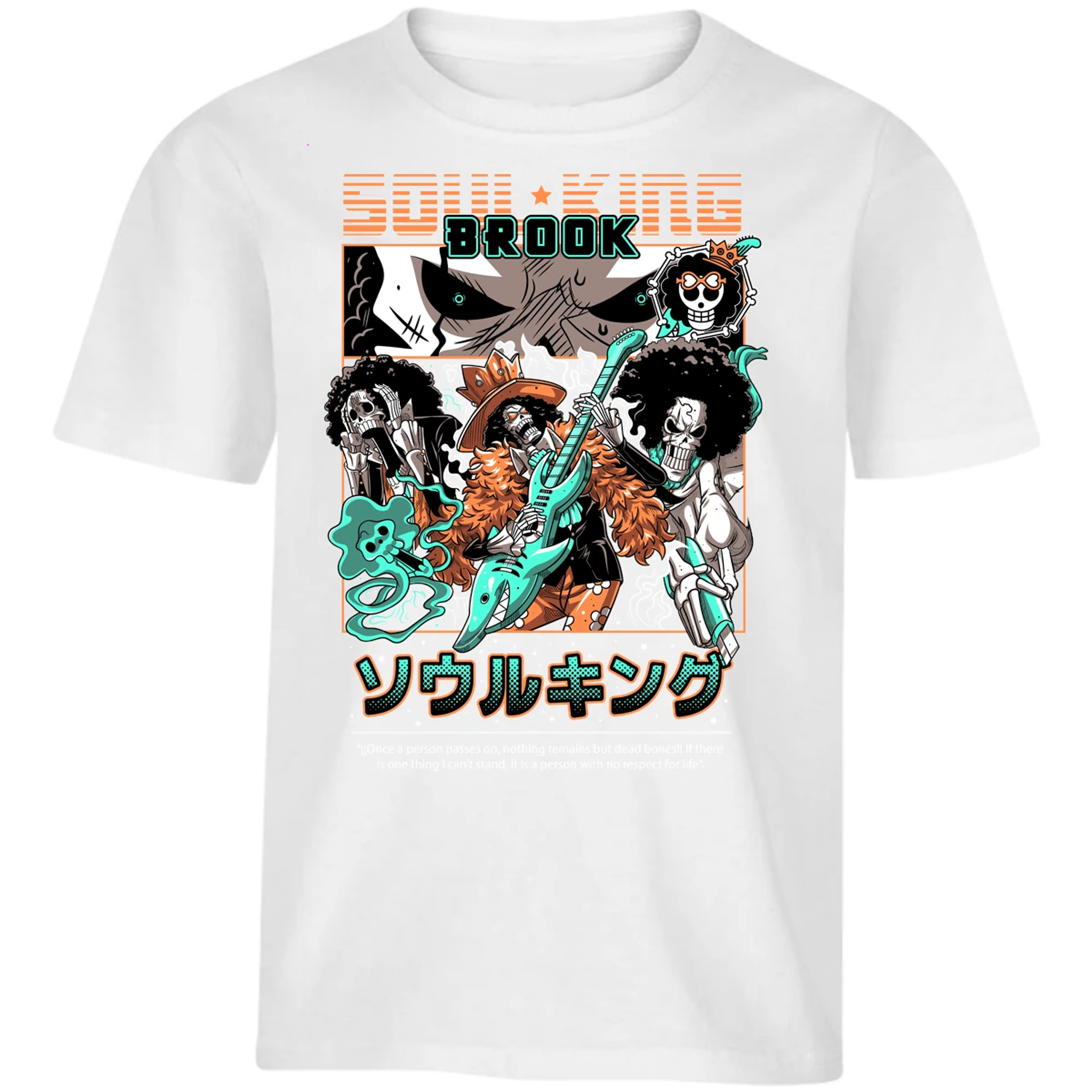 Playera One Piece Brook One Piece para Niño 23