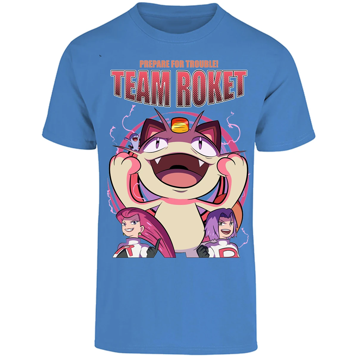 Playera Pokemon Team Rocket para Adulto 8