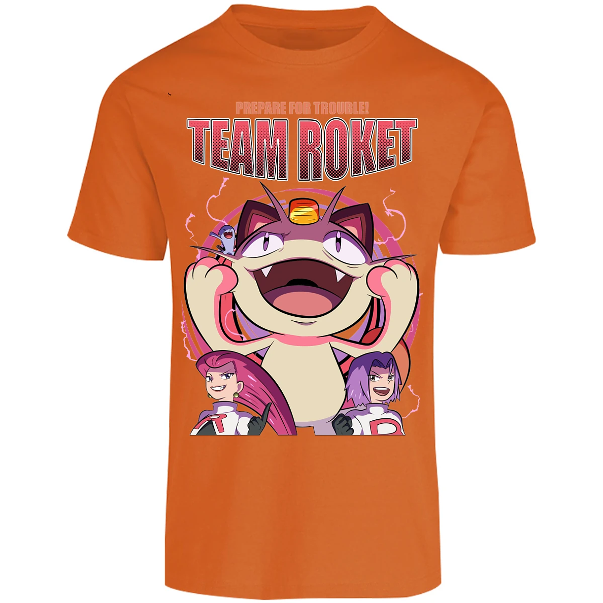 Playera Pokemon Team Rocket para Adulto 10