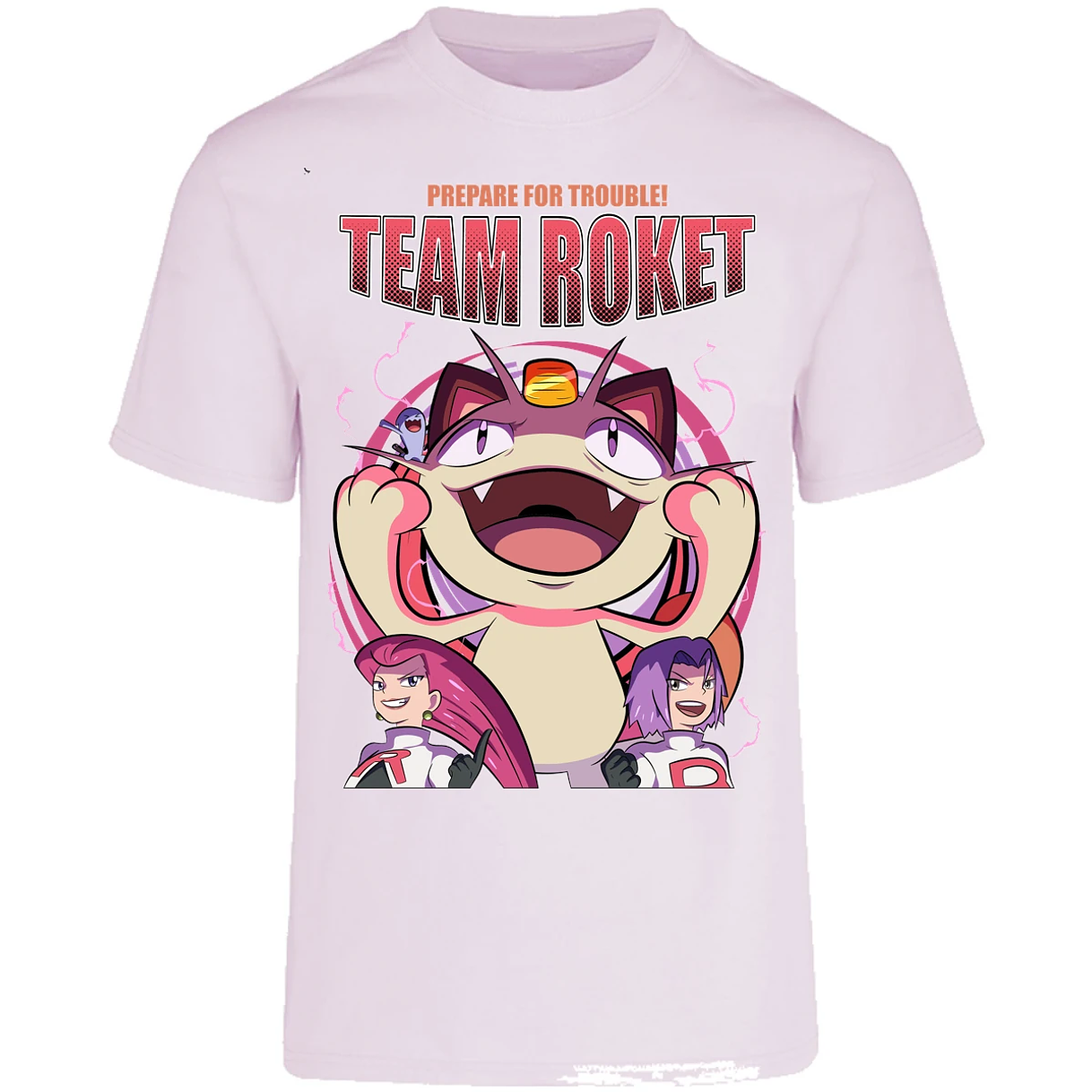 Playera Pokemon Team Rocket para Adulto 15