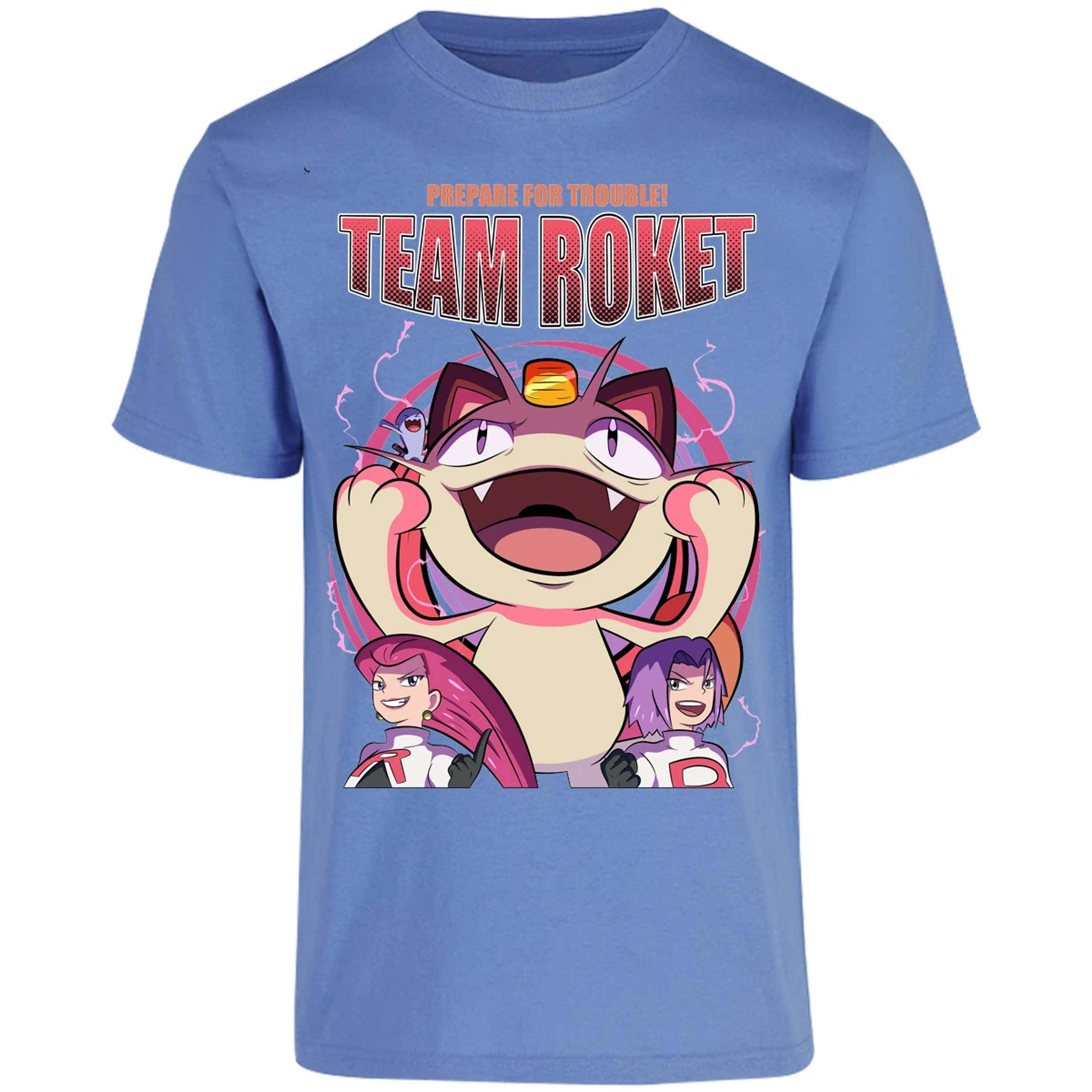 Playera Pokemon Team Rocket para Adulto 18