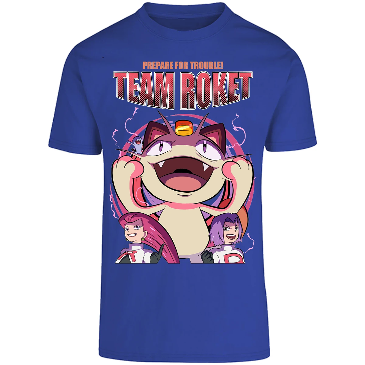 Playera Pokemon Team Rocket para Adulto 19