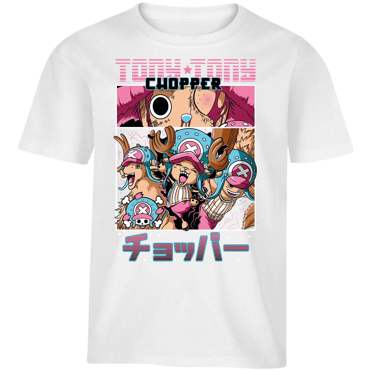 Playera One Piece Chopper para Niño 5