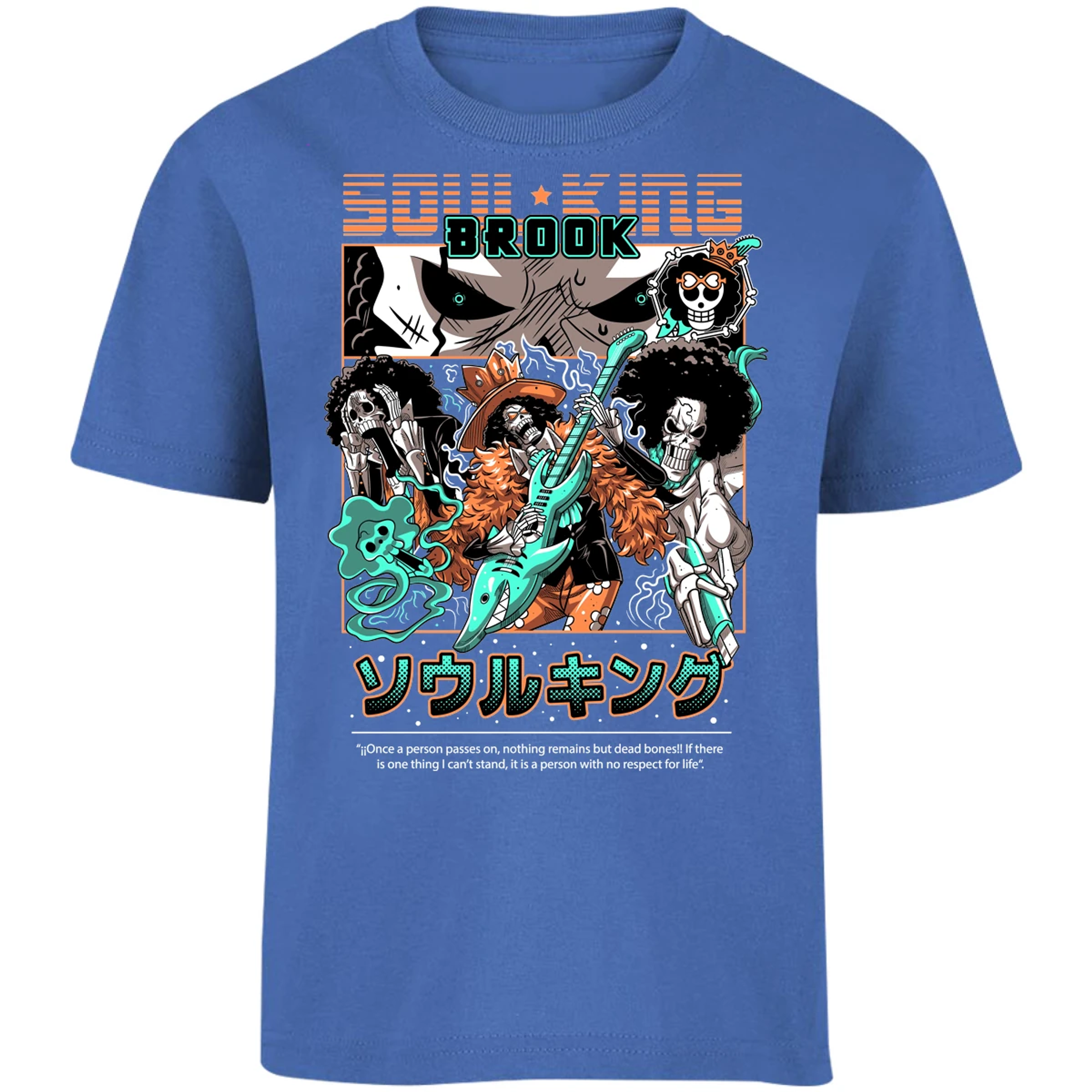 Playera One Piece Brook One Piece para Niño 7