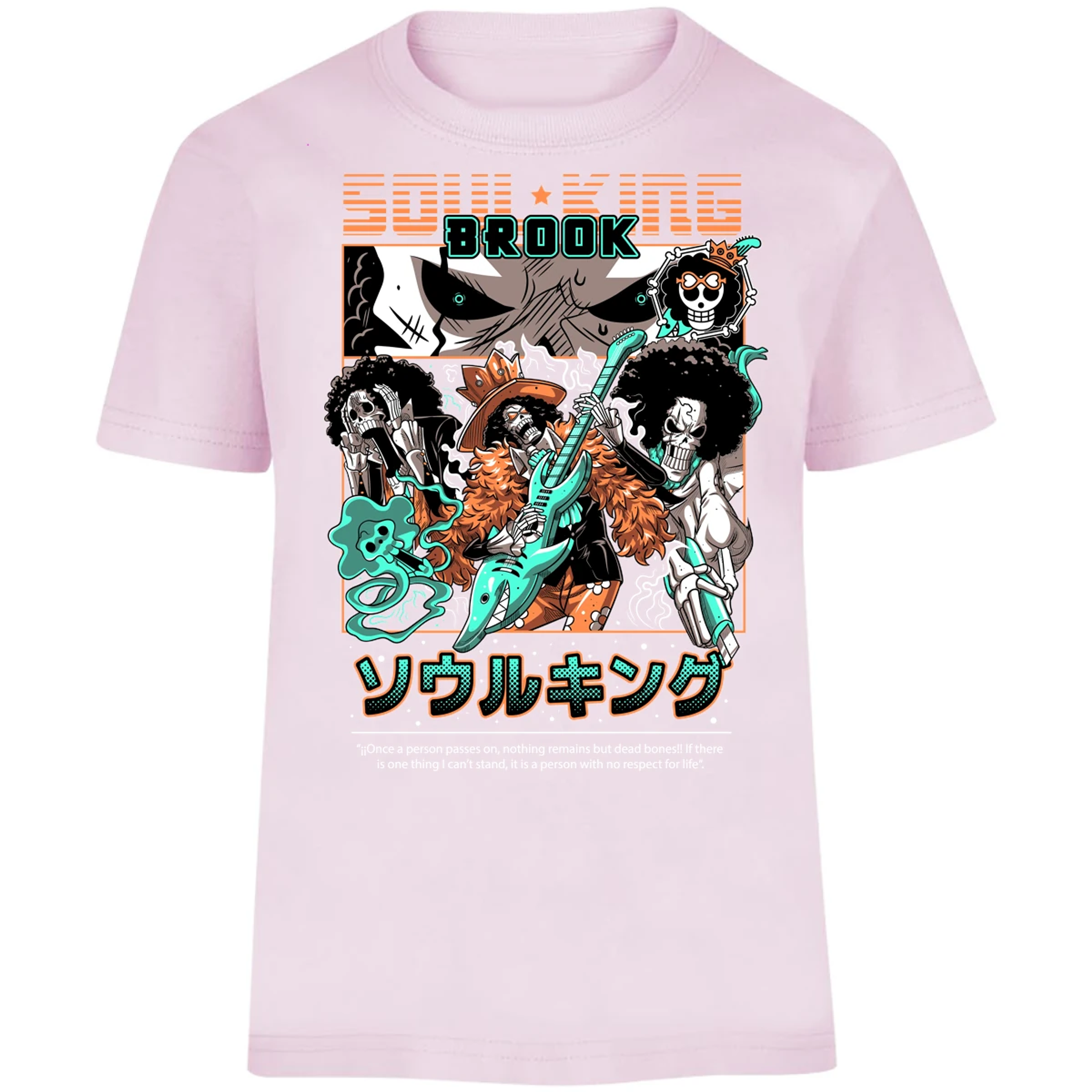 Playera One Piece Brook One Piece para Niño 11