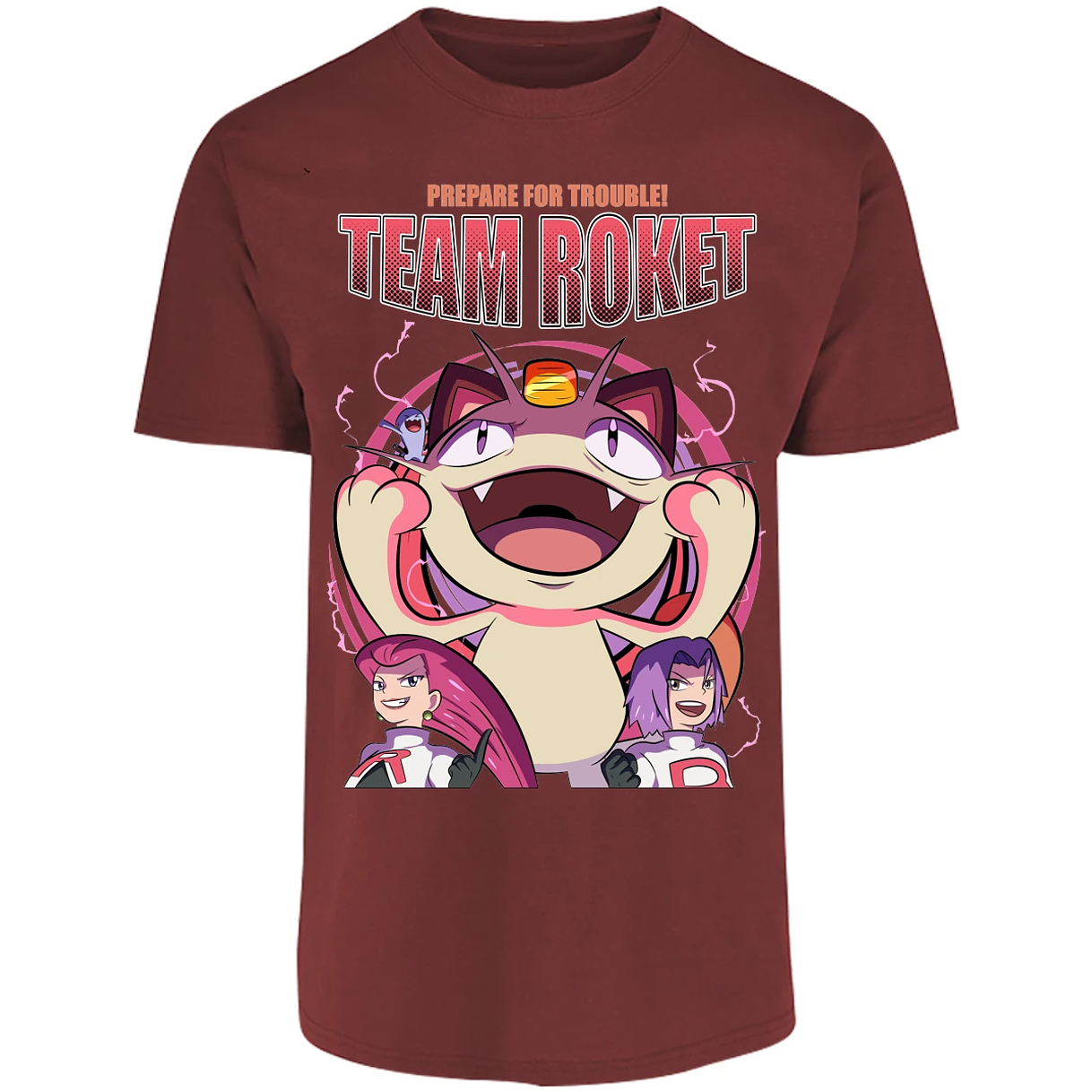 Playera Pokemon Team Rocket para Adulto 29