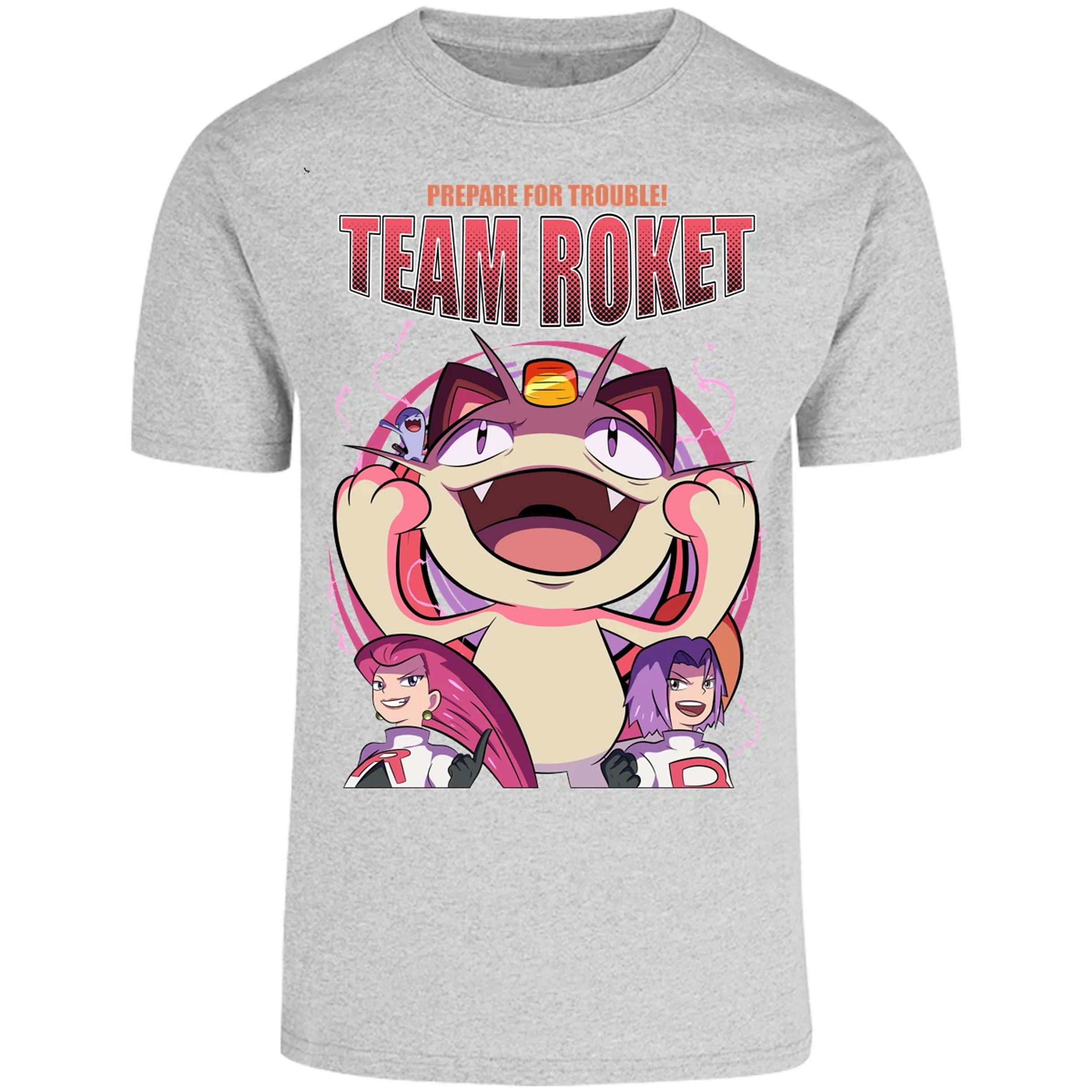 Playera Pokemon Team Rocket para Adulto 30