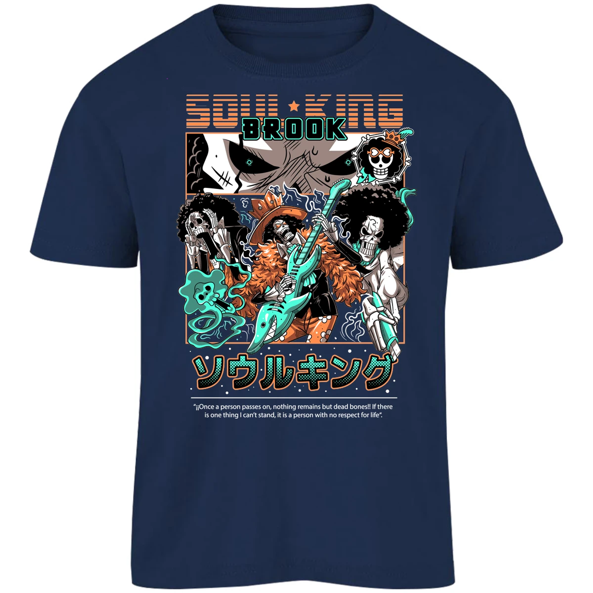 Playera One Piece Brook One Piece para Niño 19