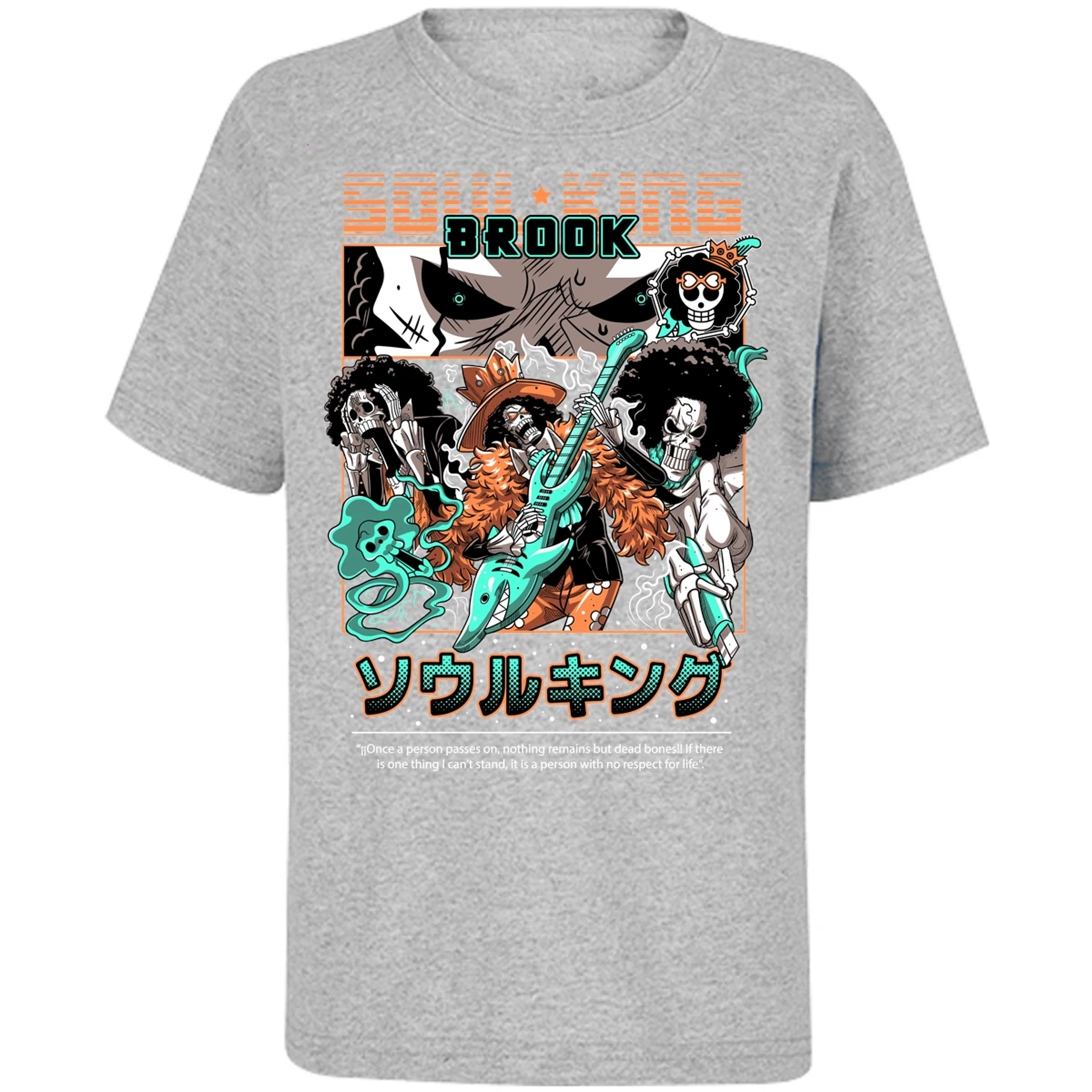 Playera One Piece Brook One Piece para Niño 27