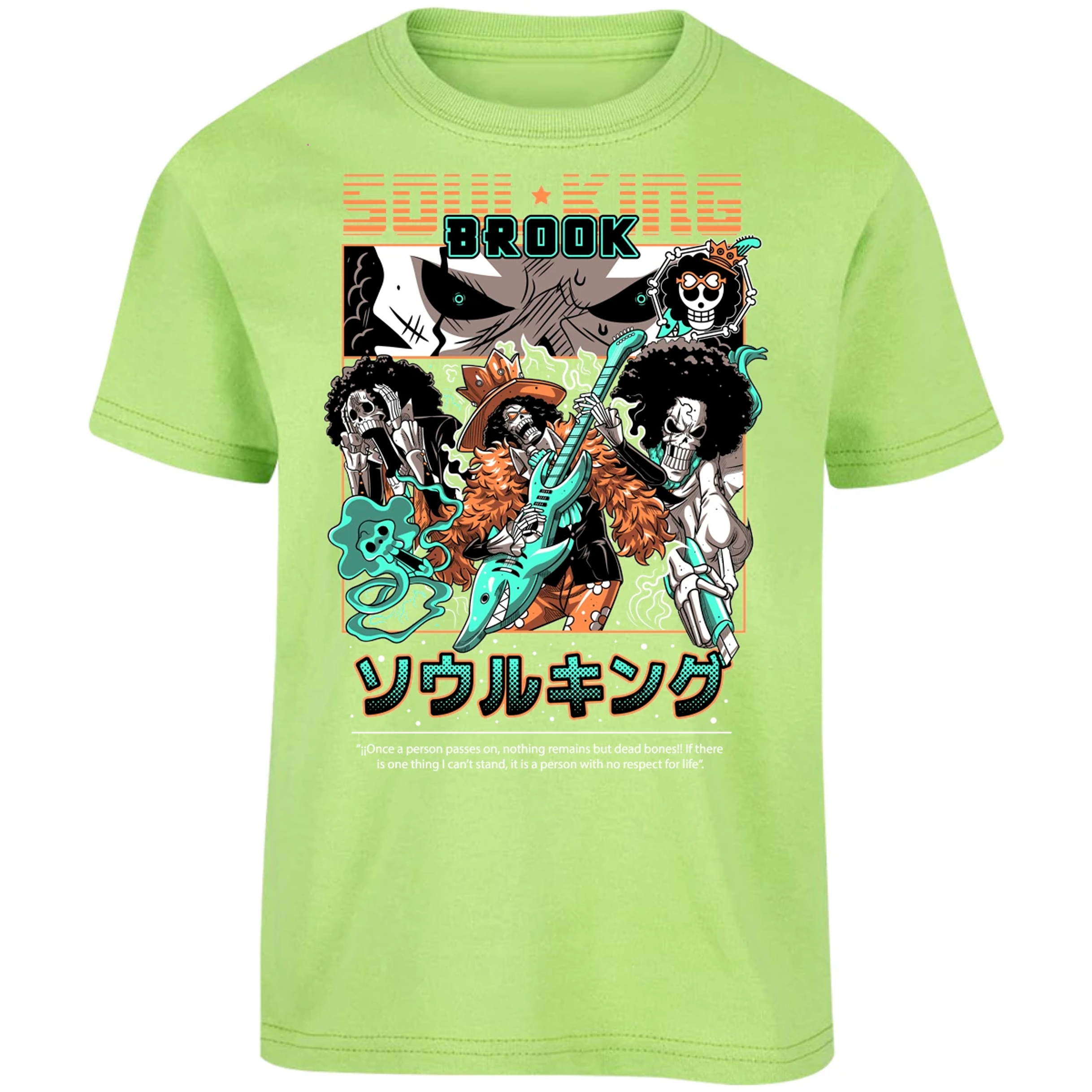 Playera One Piece Brook One Piece para Niño 29