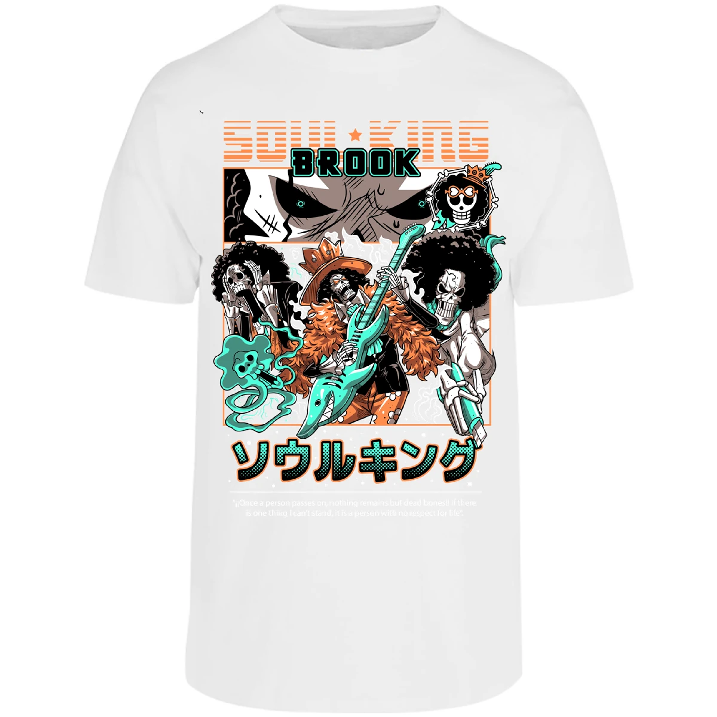 Playera One Piece Brook One Piece para Adulto 16