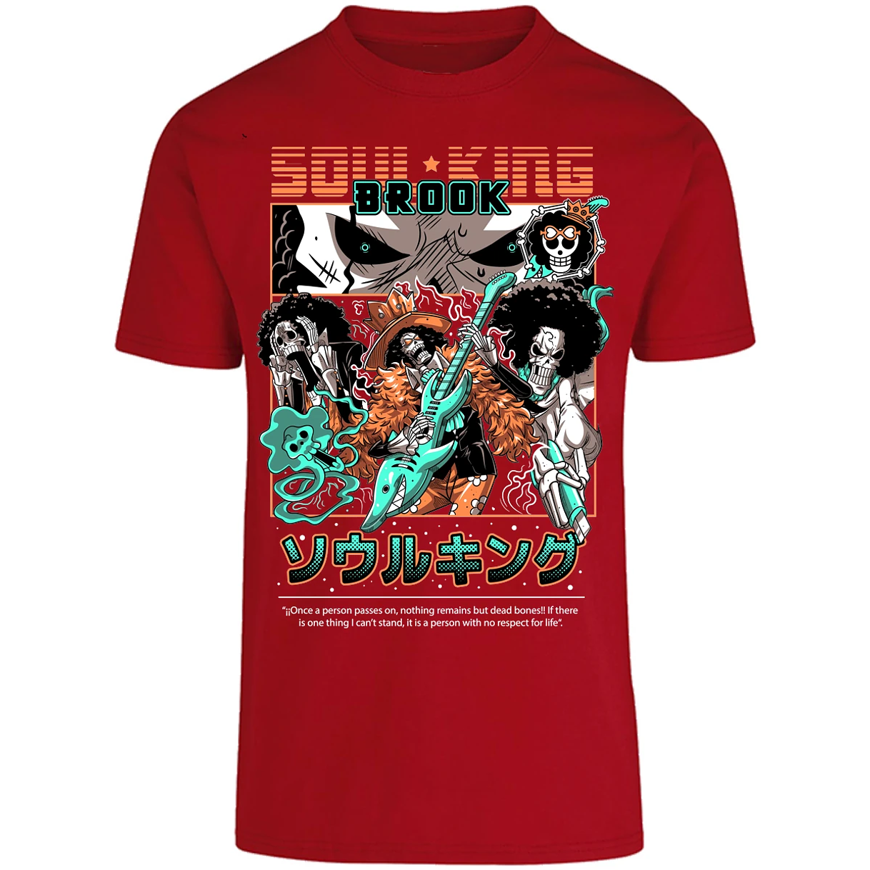 Playera One Piece Brook One Piece para Adulto 4