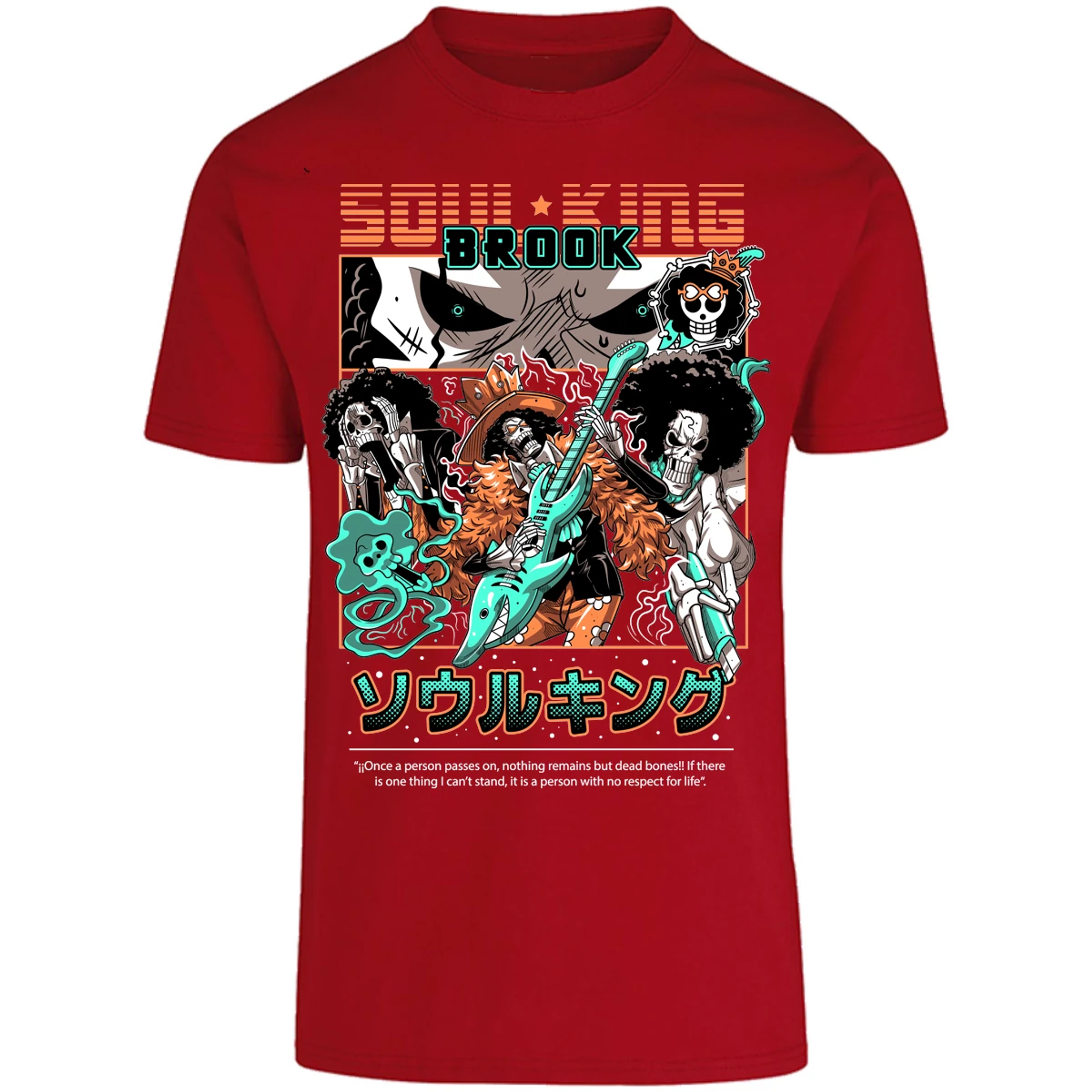 Playera One Piece Brook One Piece para Adulto 4