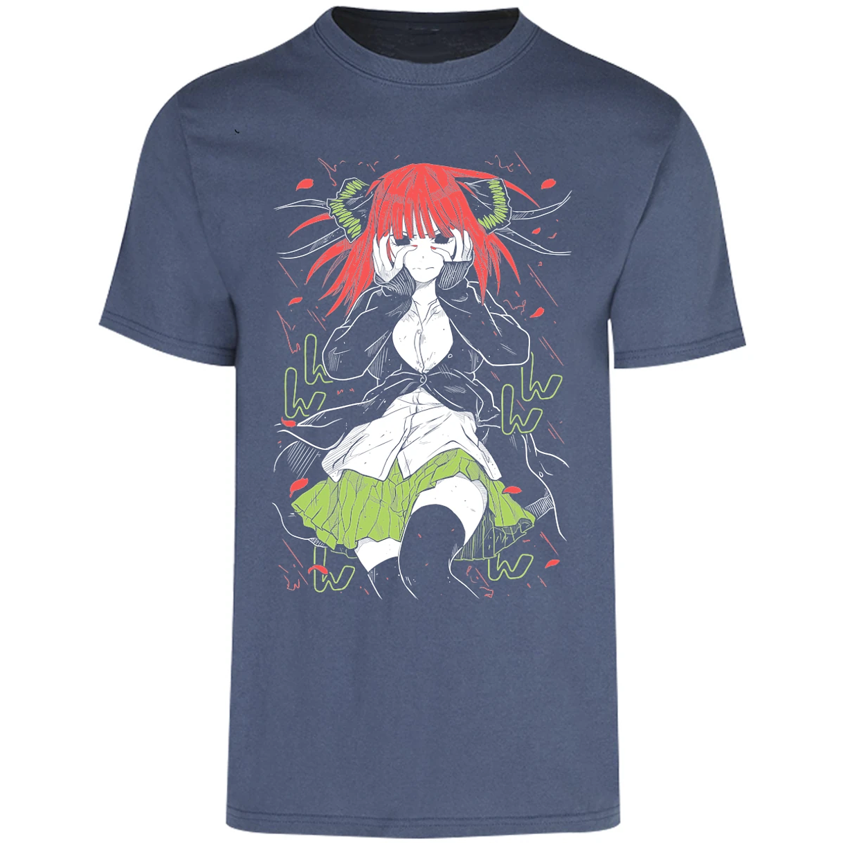 Playera Quintillizas Nakano Nino Nakano para Adulto 1