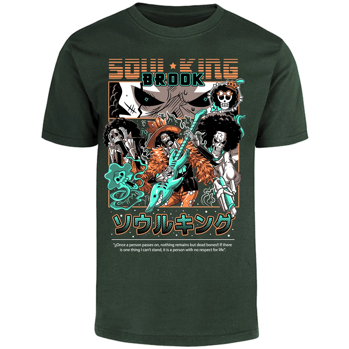 Playera One Piece Brook One Piece para Adulto 8