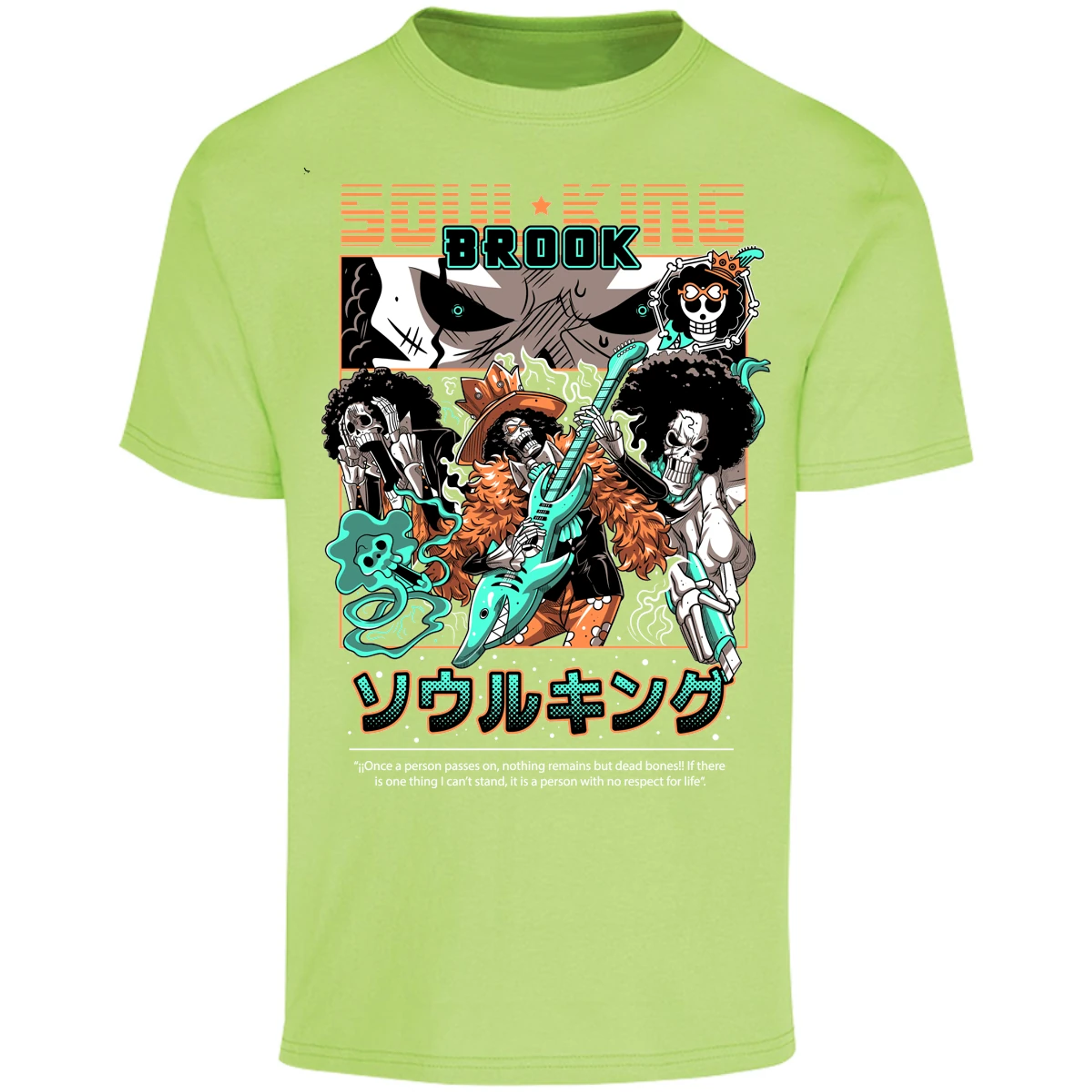 Playera One Piece Brook One Piece para Adulto 12