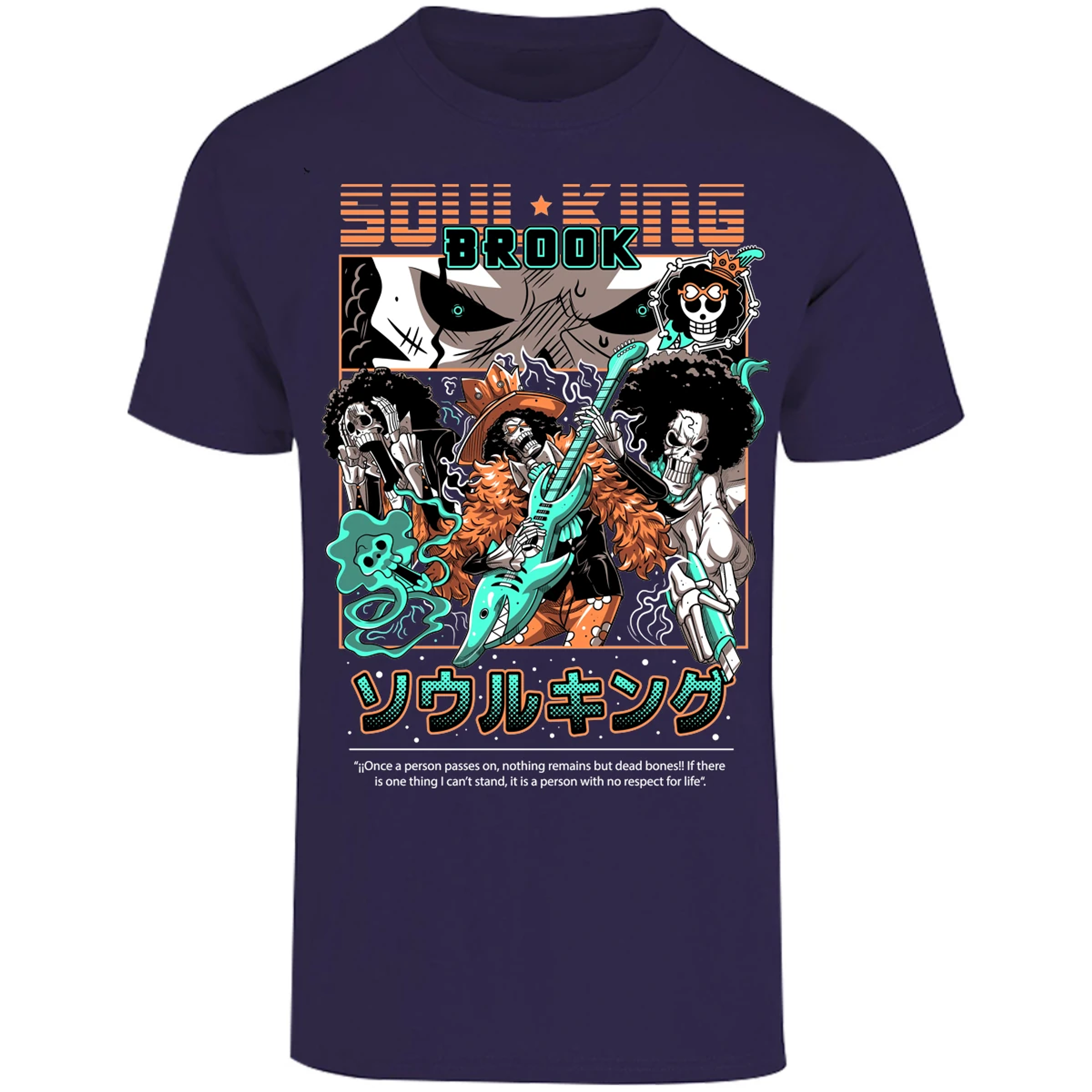 Playera One Piece Brook One Piece para Adulto 20