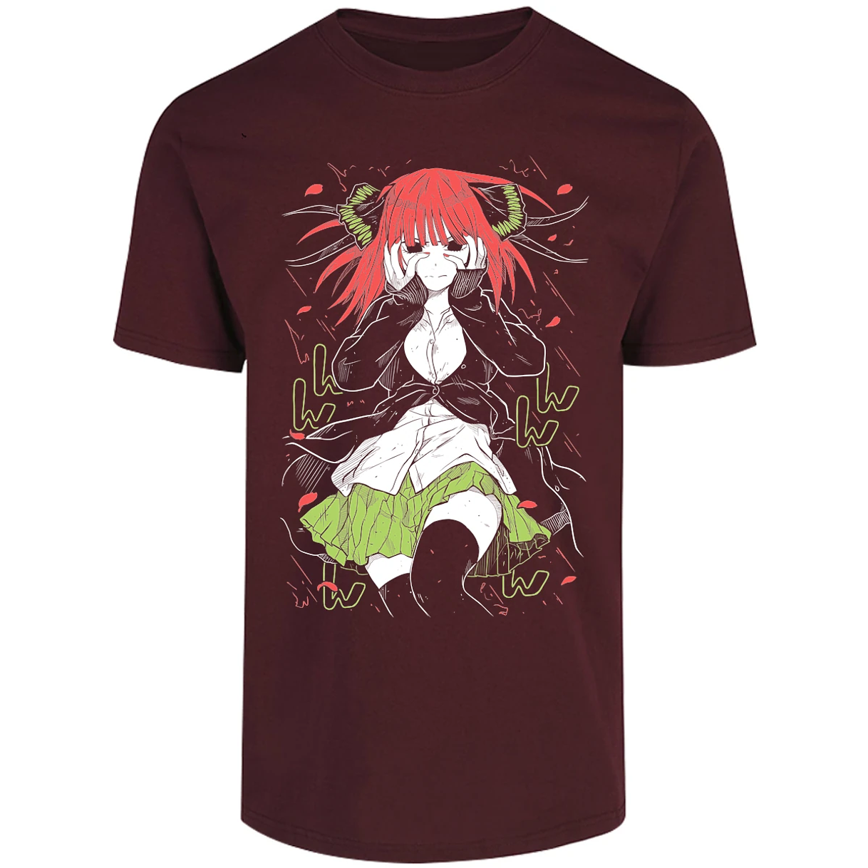 Playera Quintillizas Nakano Nino Nakano para Adulto 14