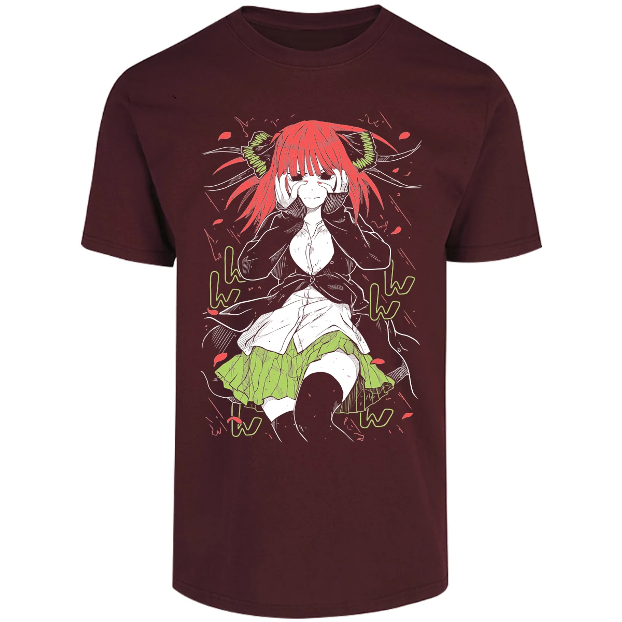 Playera Quintillizas Nakano Nino Nakano para Adulto 14