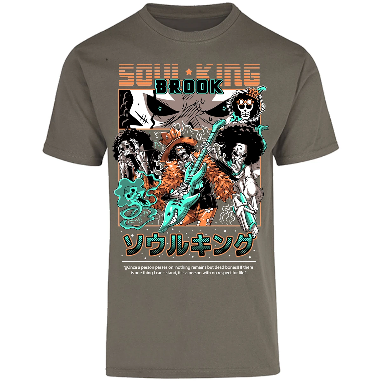 Playera One Piece Brook One Piece para Adulto 26