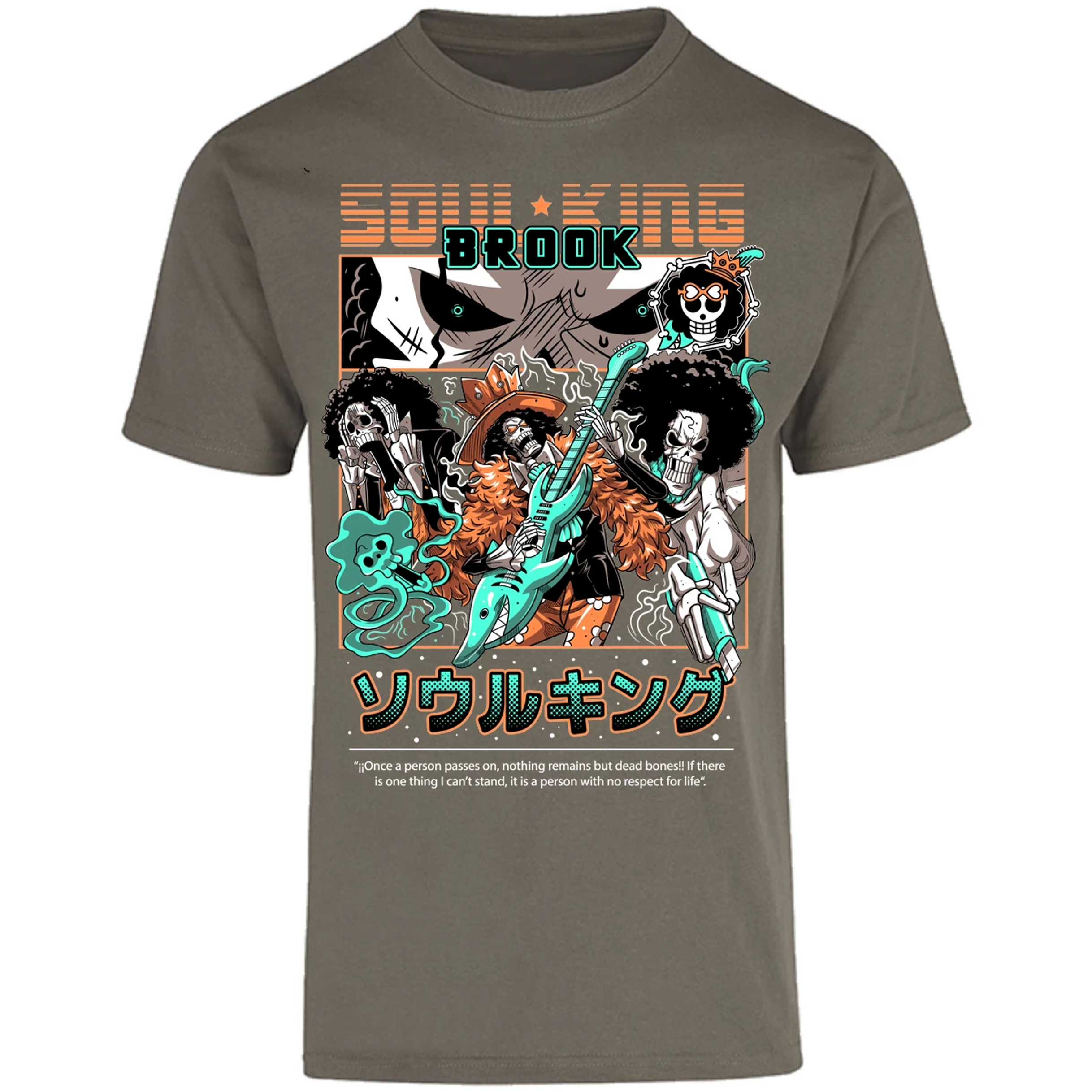 Playera One Piece Brook One Piece para Adulto 26
