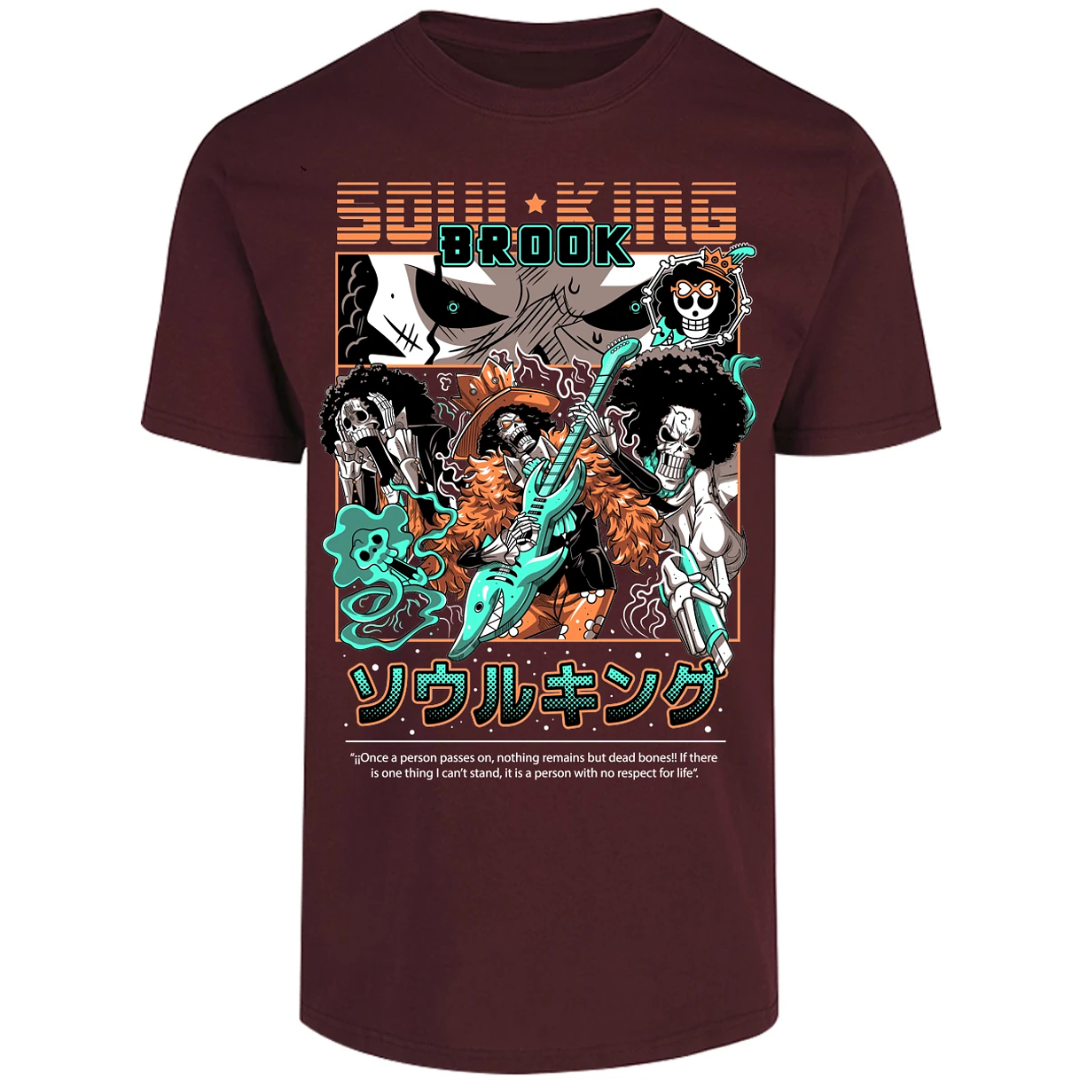 Playera One Piece Brook One Piece para Adulto 40