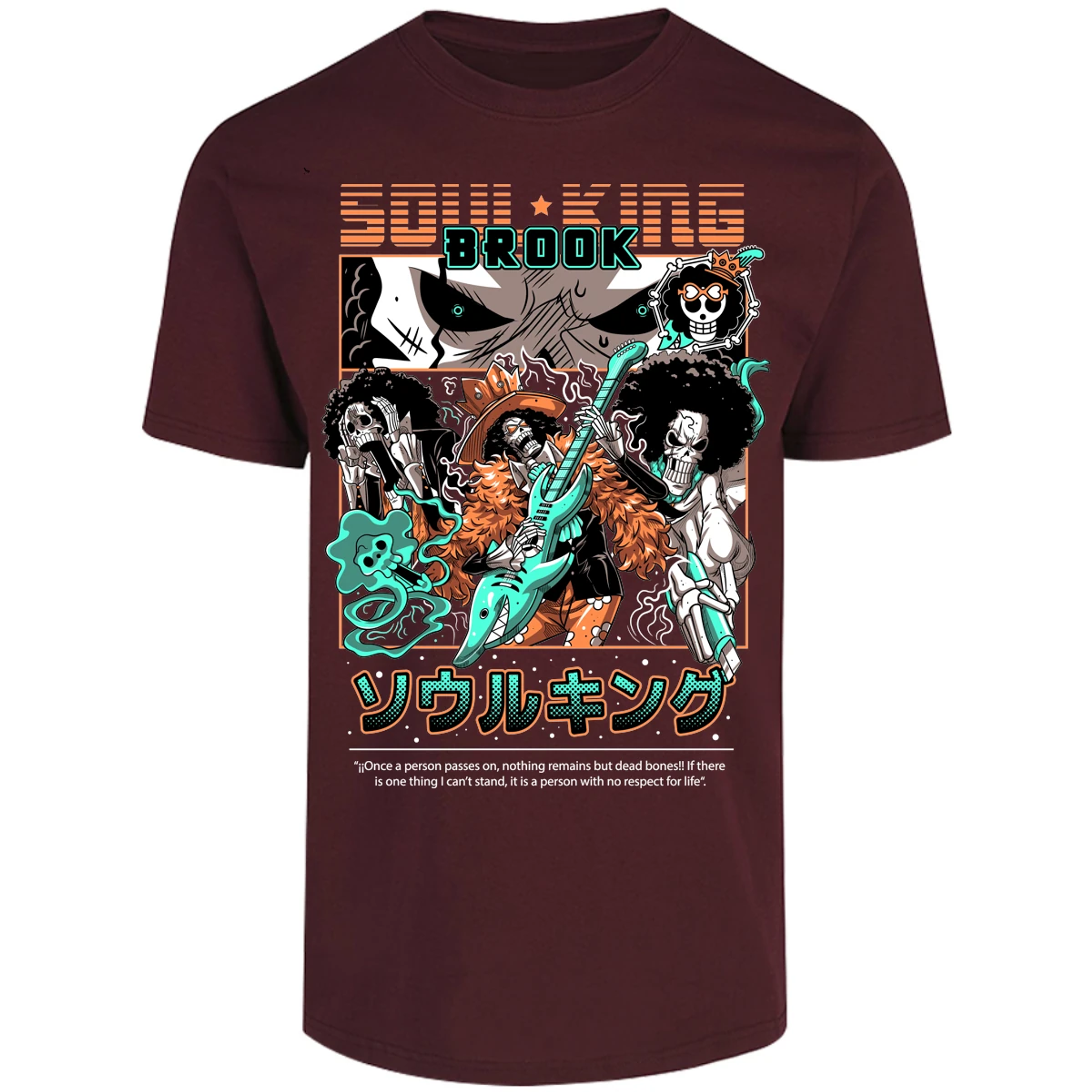 Playera One Piece Brook One Piece para Adulto 40