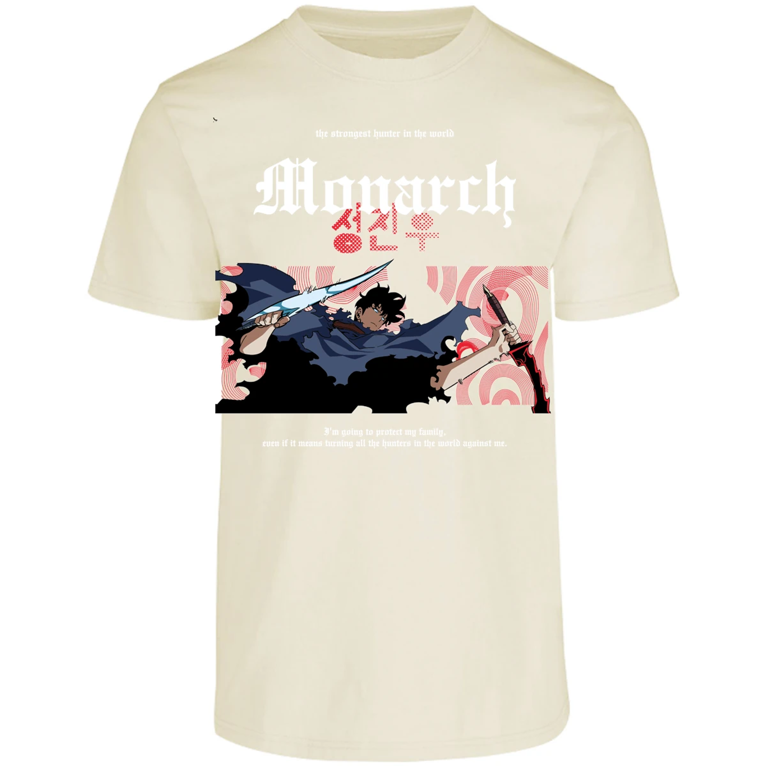 Playera Solo Leveling Jin Woo Monarch para Adulto 18
