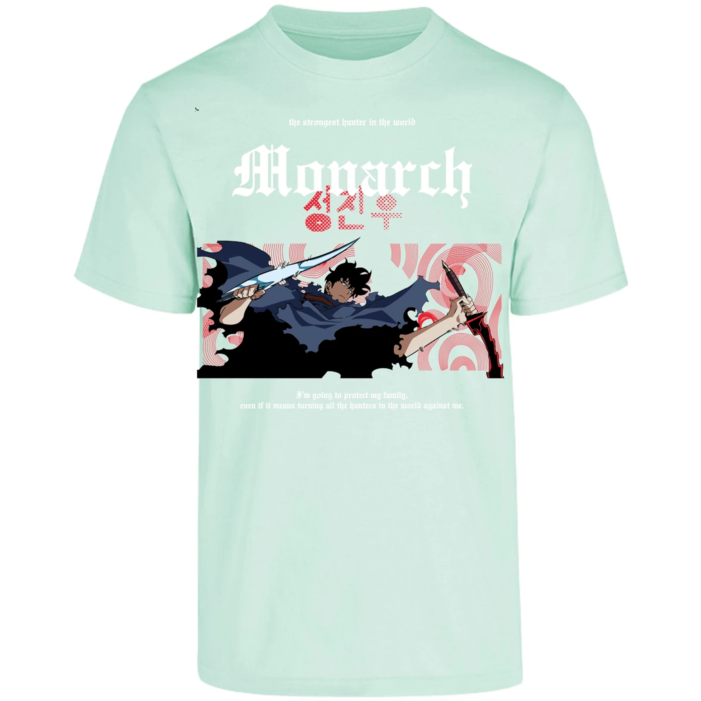 Playera Solo Leveling Jin Woo Monarch para Adulto 28