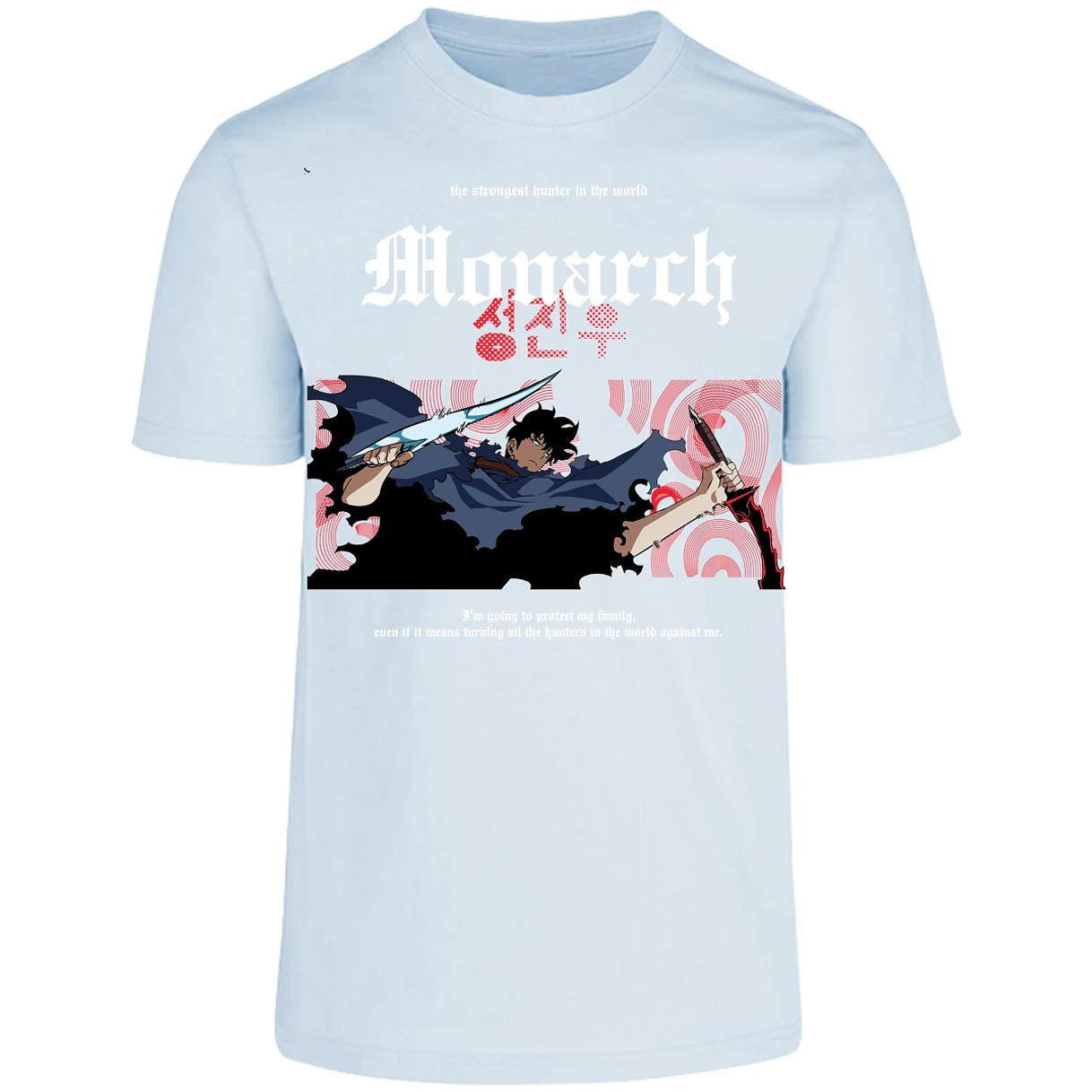Playera Solo Leveling Jin Woo Monarch para Adulto 12