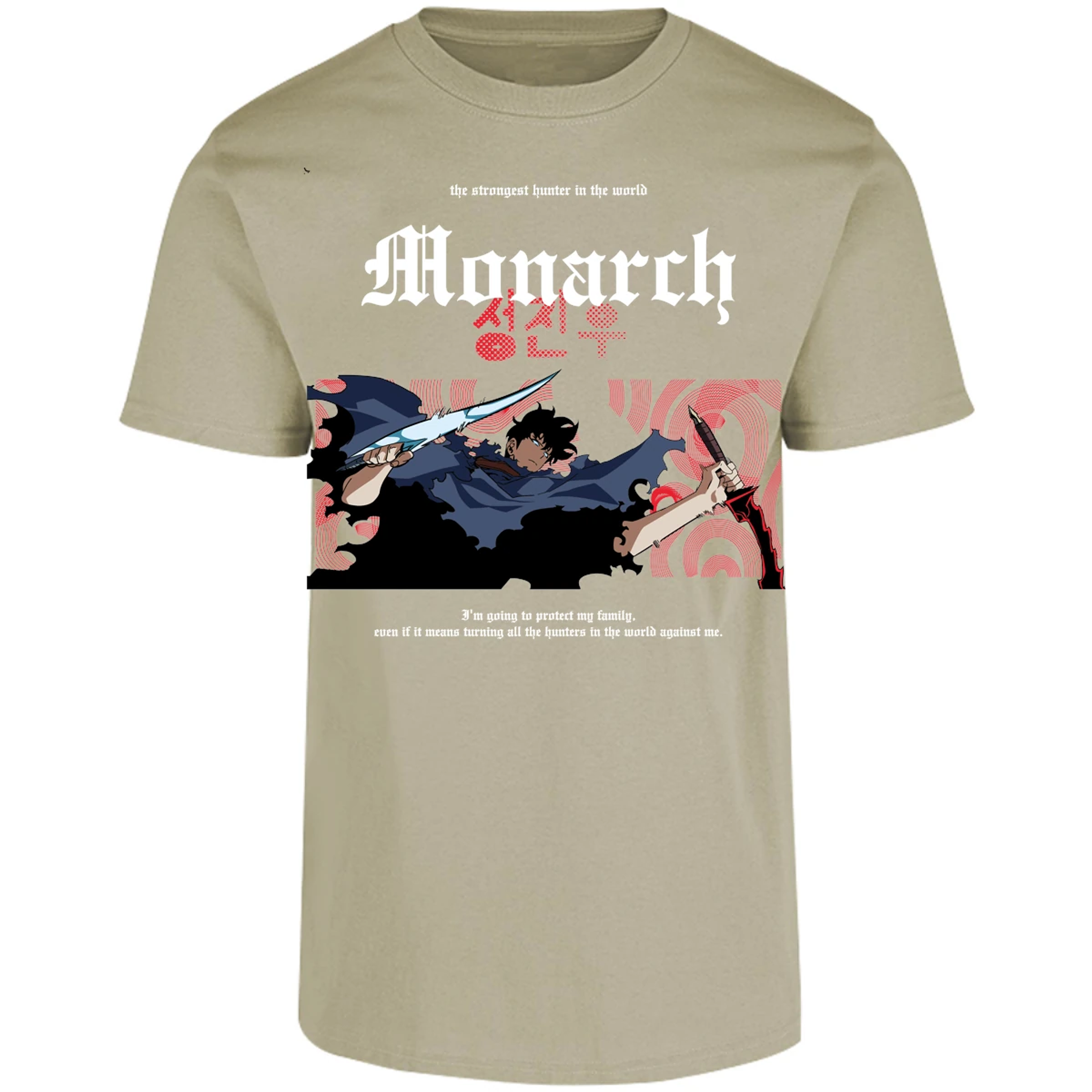 Playera Solo Leveling Jin Woo Monarch para Adulto 16