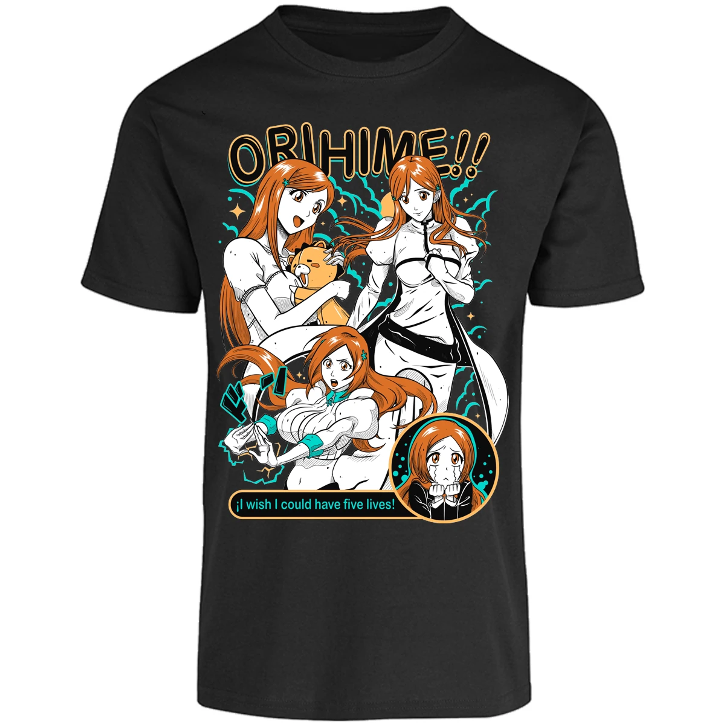 Playera Record Of Ragnarok Orihime Bleach para Adulto 22