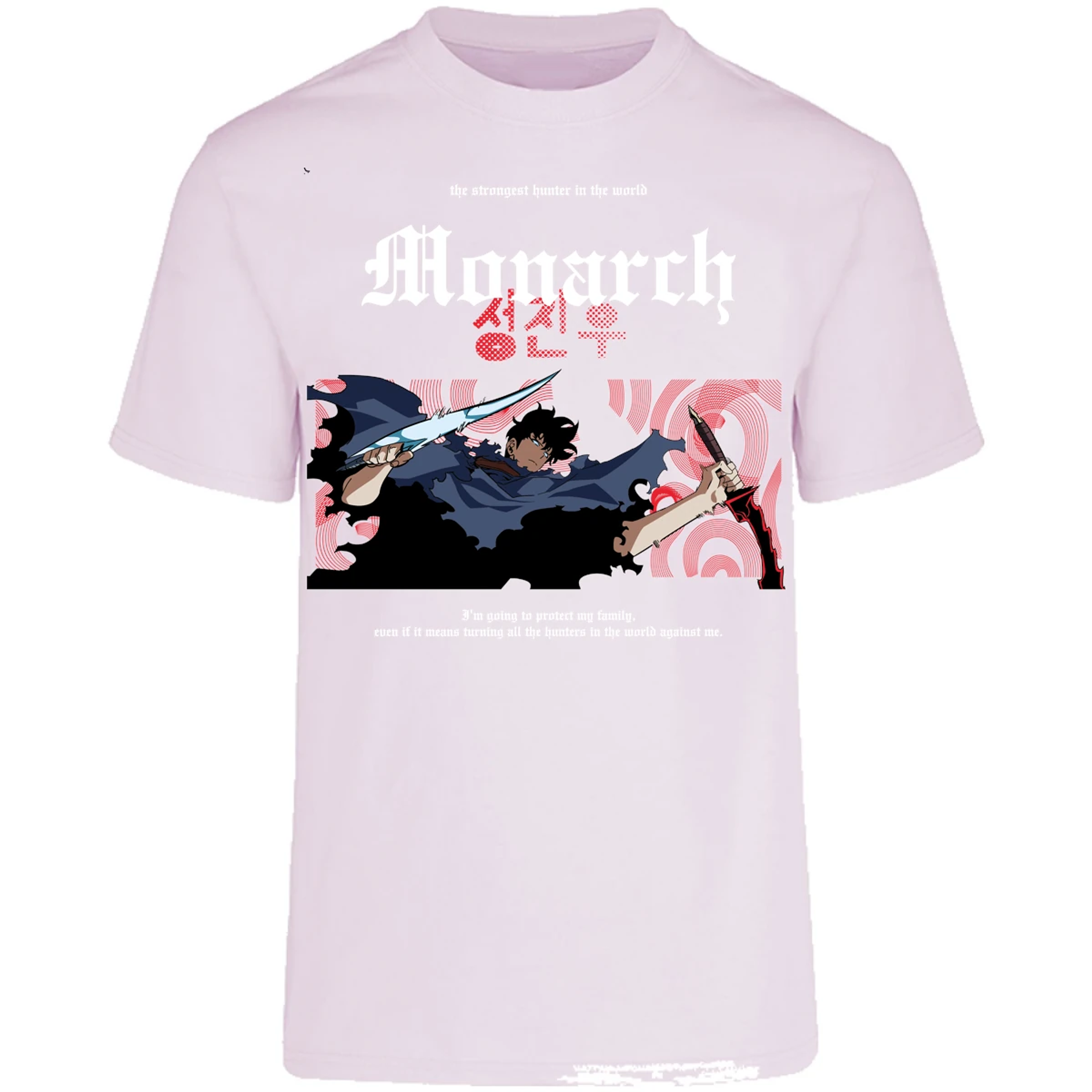 Playera Solo Leveling Jin Woo Monarch para Adulto 4