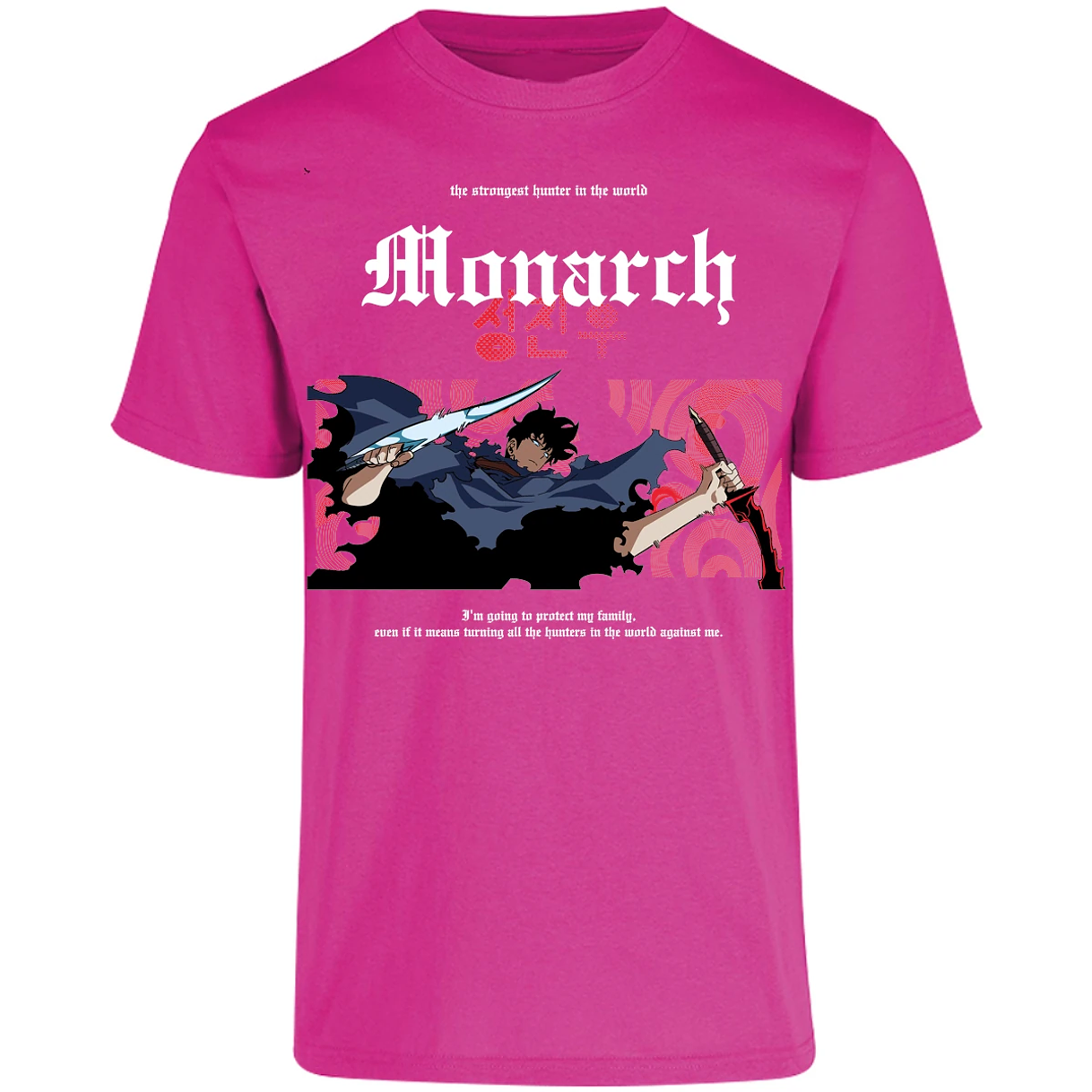 Playera Solo Leveling Jin Woo Monarch para Adulto 6