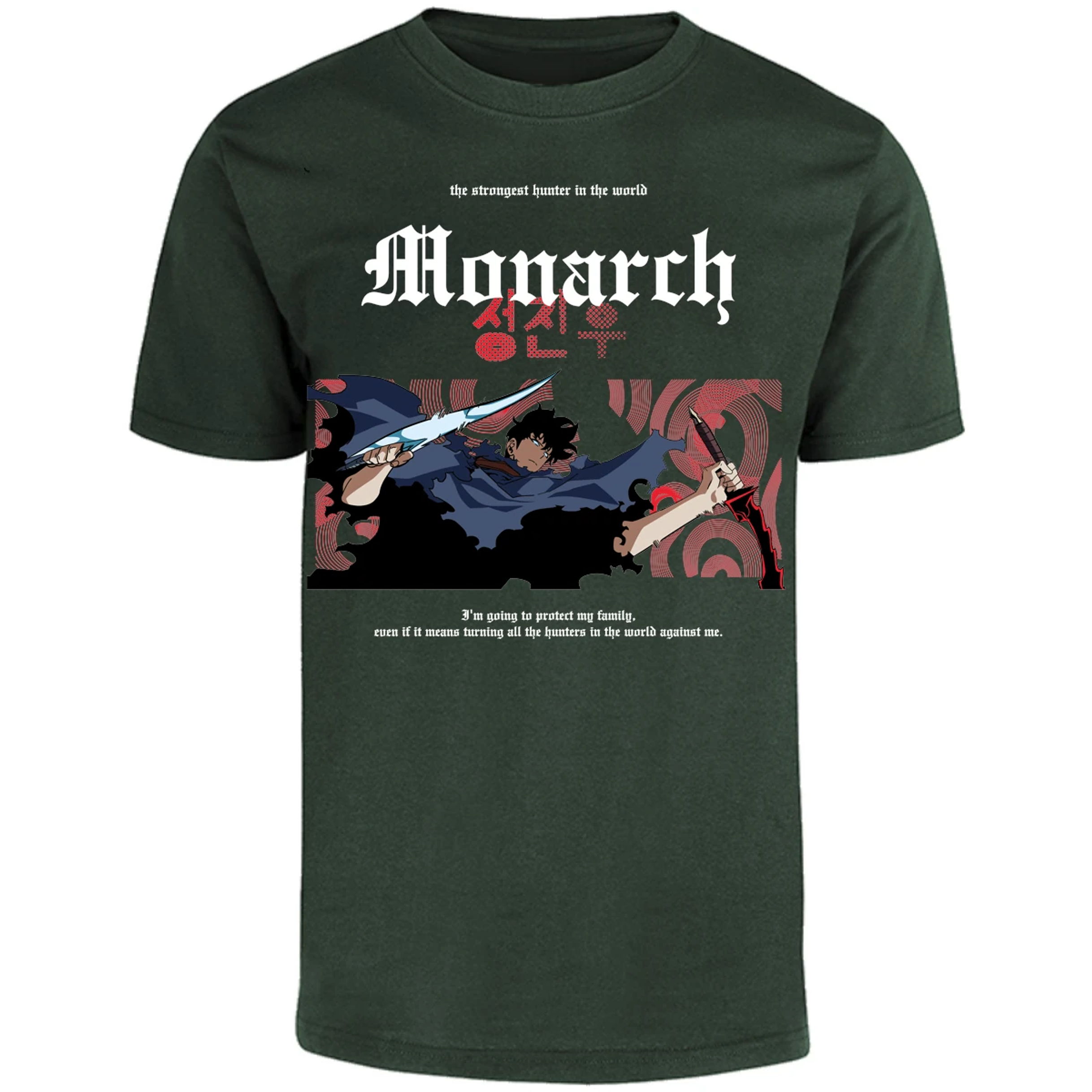 Playera Solo Leveling Jin Woo Monarch para Adulto 19