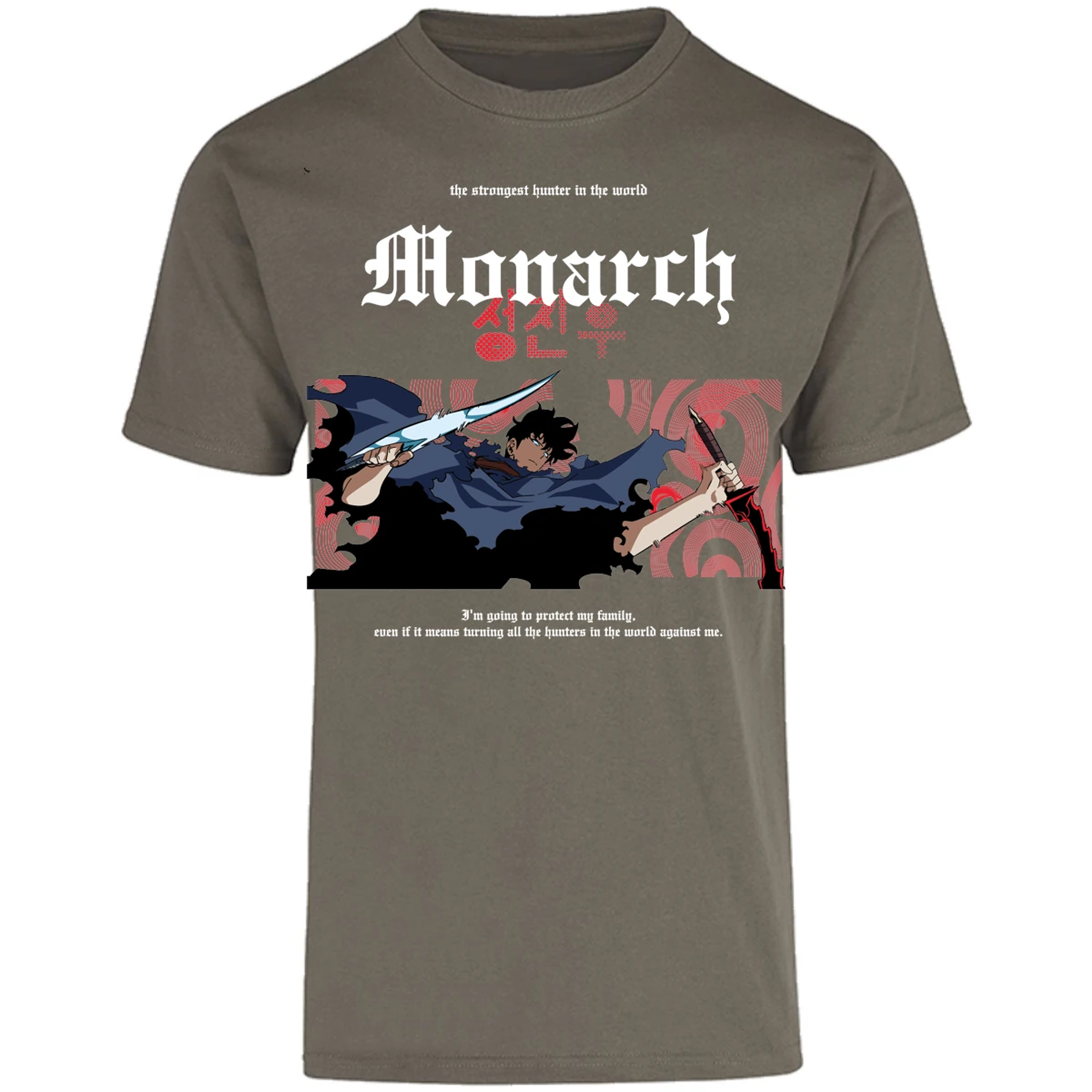 Playera Solo Leveling Jin Woo Monarch para Adulto 20