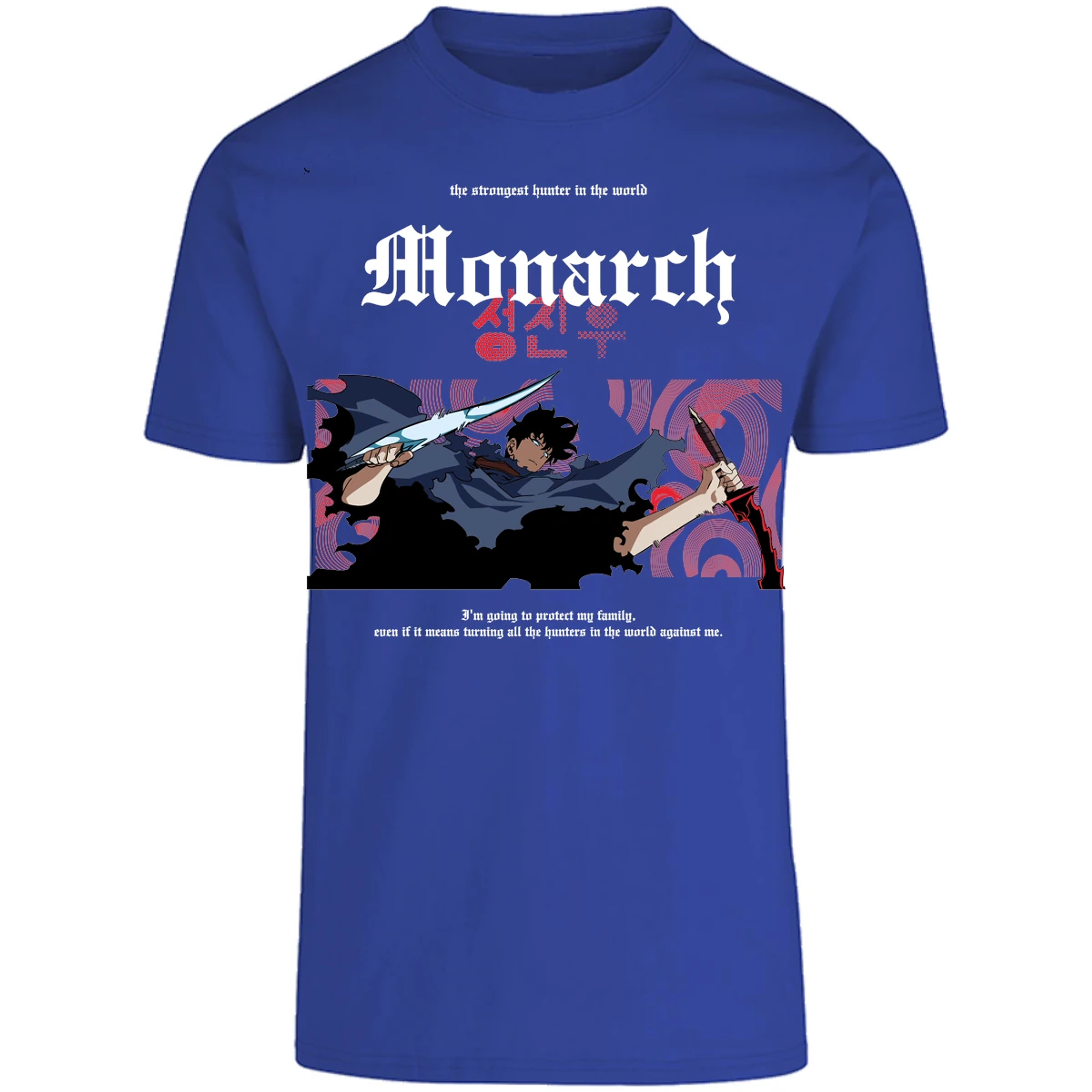 Playera Solo Leveling Jin Woo Monarch para Adulto 21