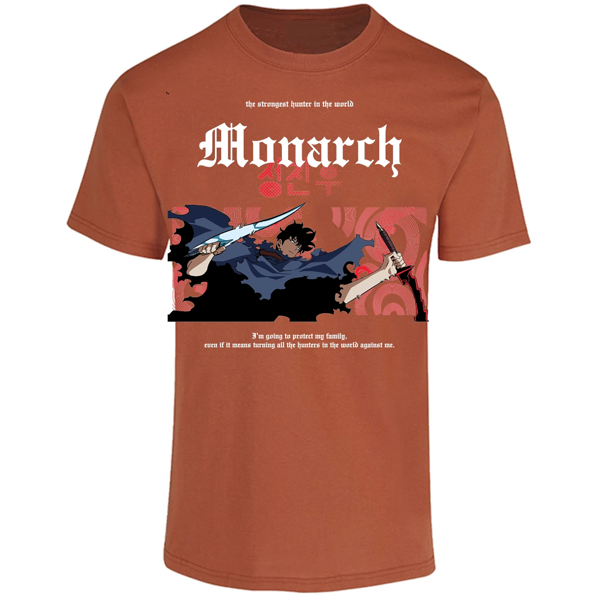 Playera Solo Leveling Jin Woo Monarch para Adulto 26