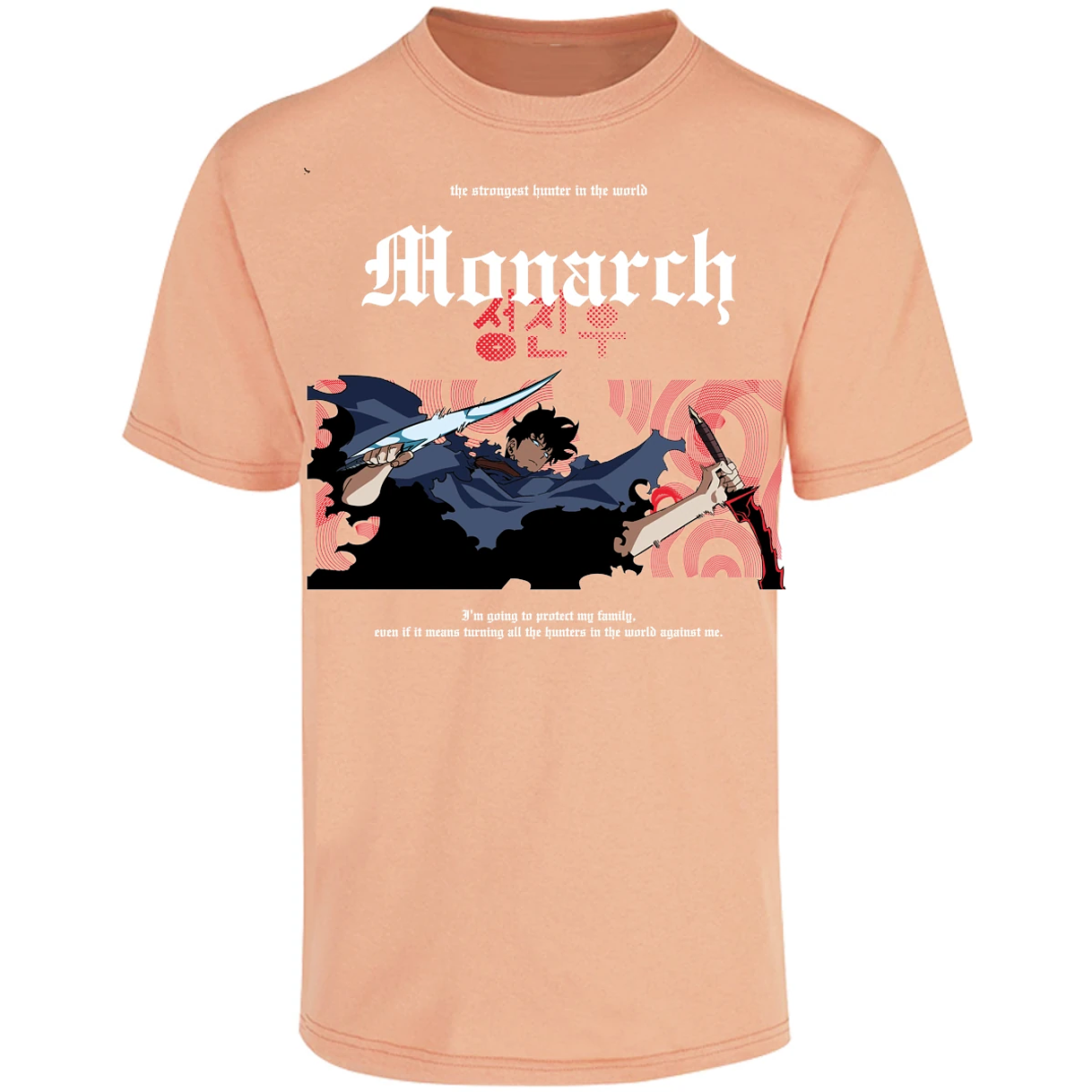 Playera Solo Leveling Jin Woo Monarch para Adulto 27