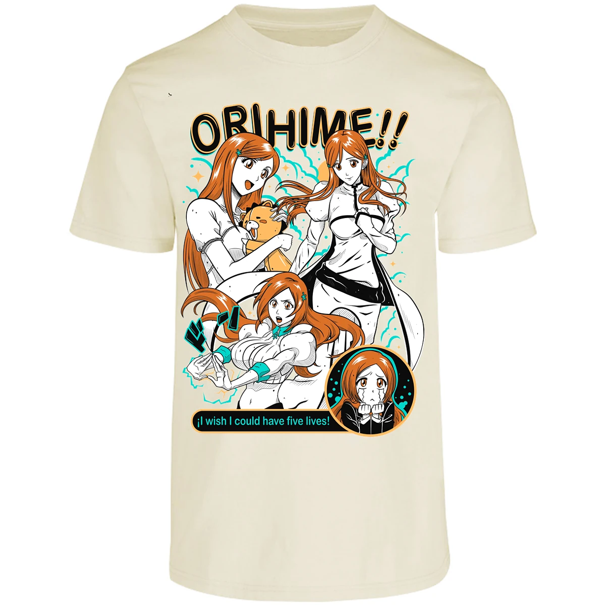 Playera Record Of Ragnarok Orihime Bleach para Adulto 6