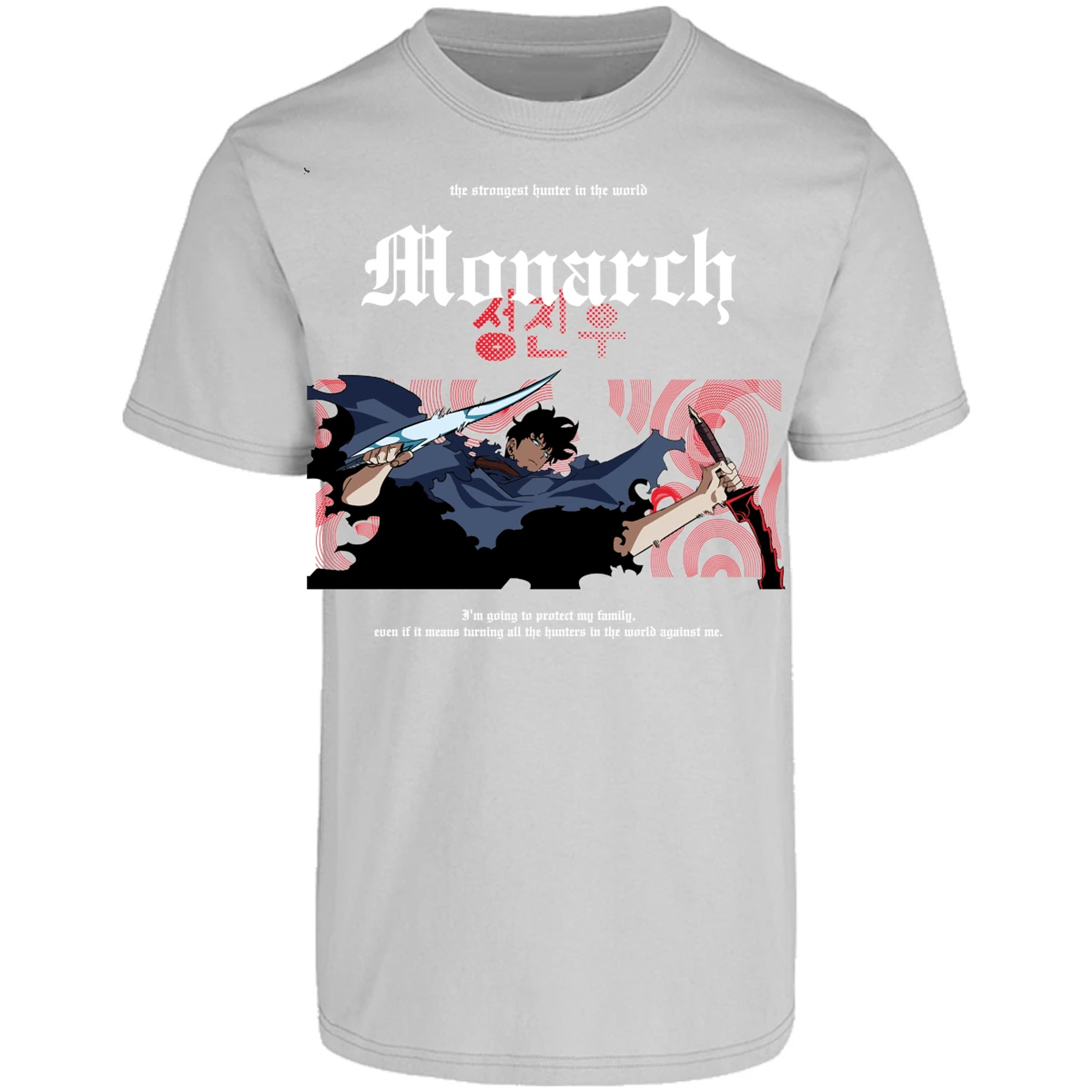 Playera Solo Leveling Jin Woo Monarch para Adulto 29