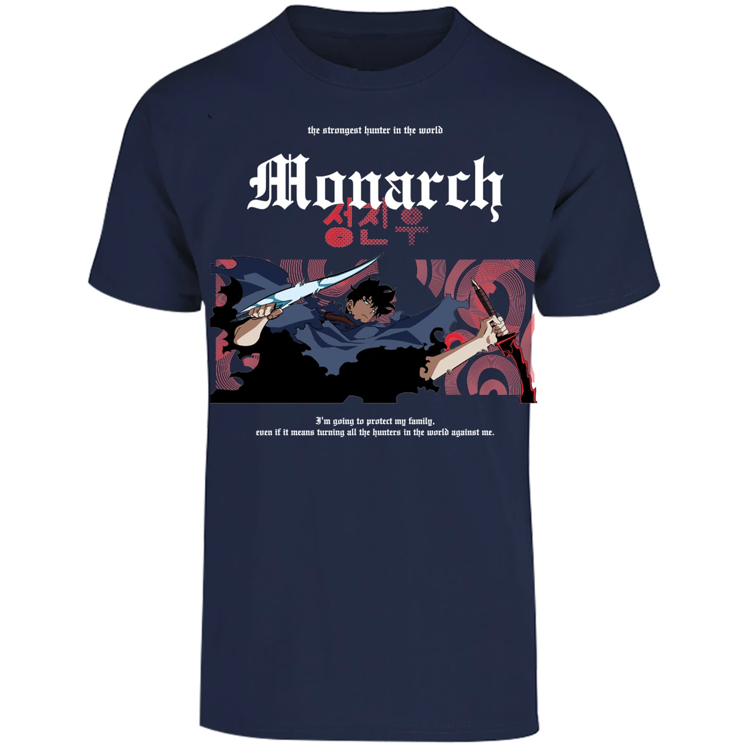 Playera Solo Leveling Jin Woo Monarch para Adulto 30