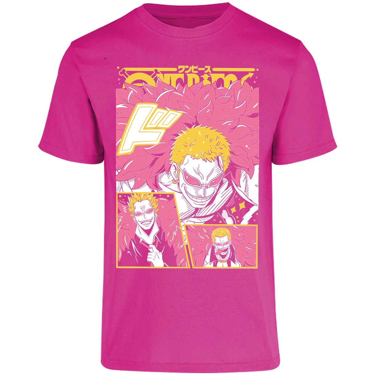 Playera One Piece Diseo Doflamingo para Adulto 1