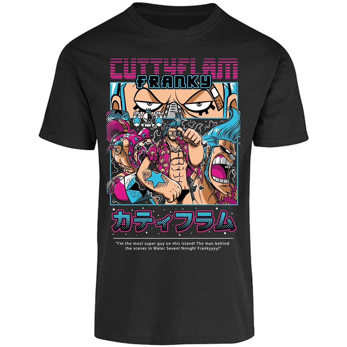 Playera One Piece Frankie Anime para Adulto 19